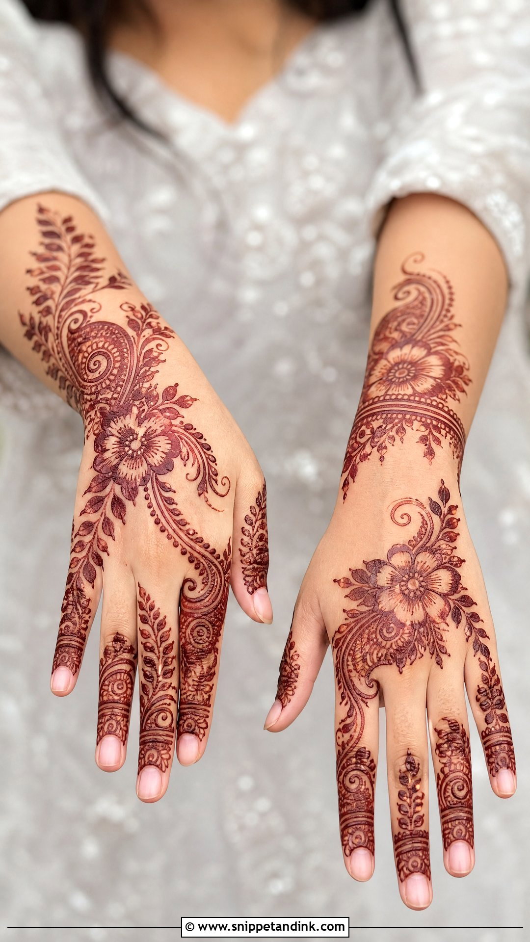 Arabic Mehndi Design For Wedding - Snippet and Ink - 20 Mehndi Designs for Wedding Function