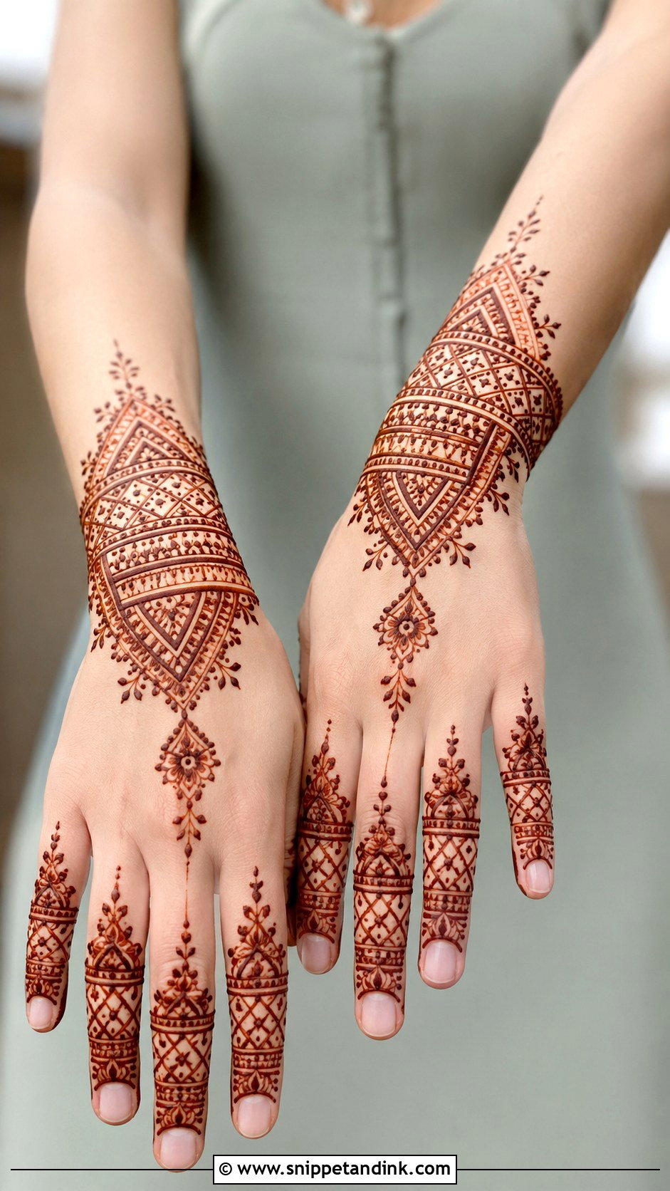 Arabic Moroccan Mehndi Design - Snippet and Ink - 30 Latest Arabic Mehndi Designs