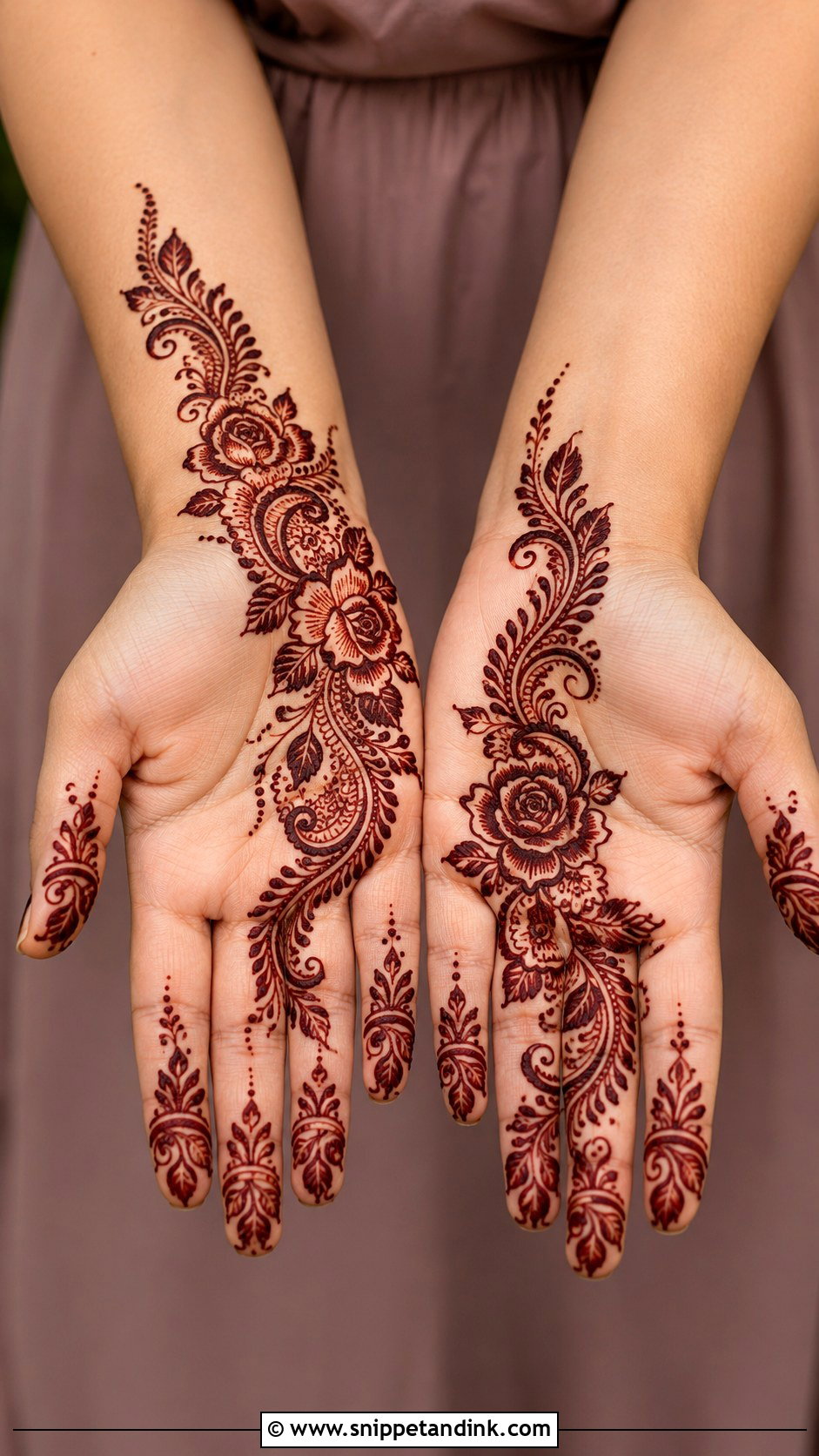 Arabic Palm Mehndi Design - Snippet and Ink - 35 Only Palm Mehndi Design Ideas