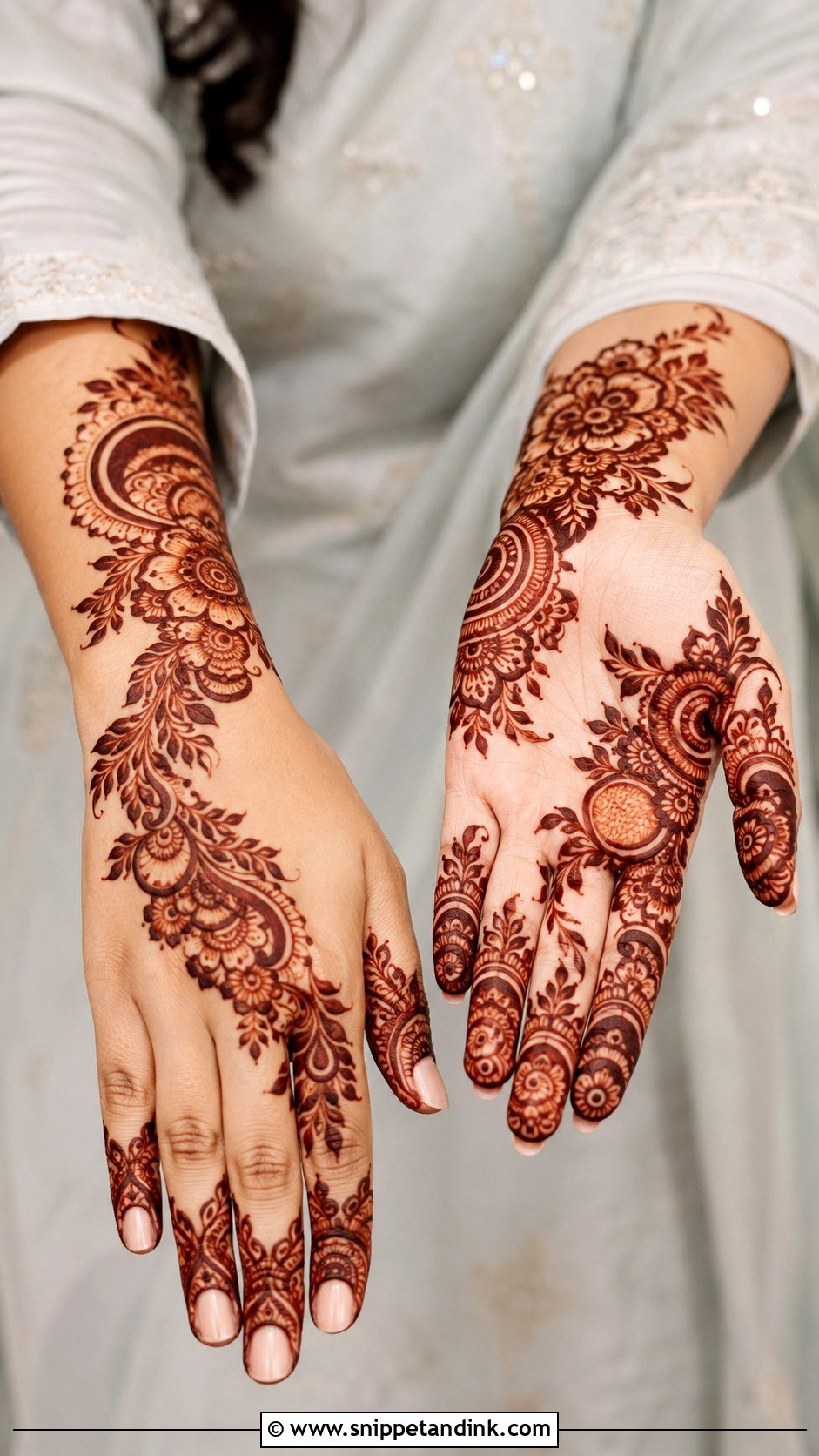 Arabic Wedding Mehndi Design - Snippet and Ink - 35 Latest Wedding Mehndi Designs