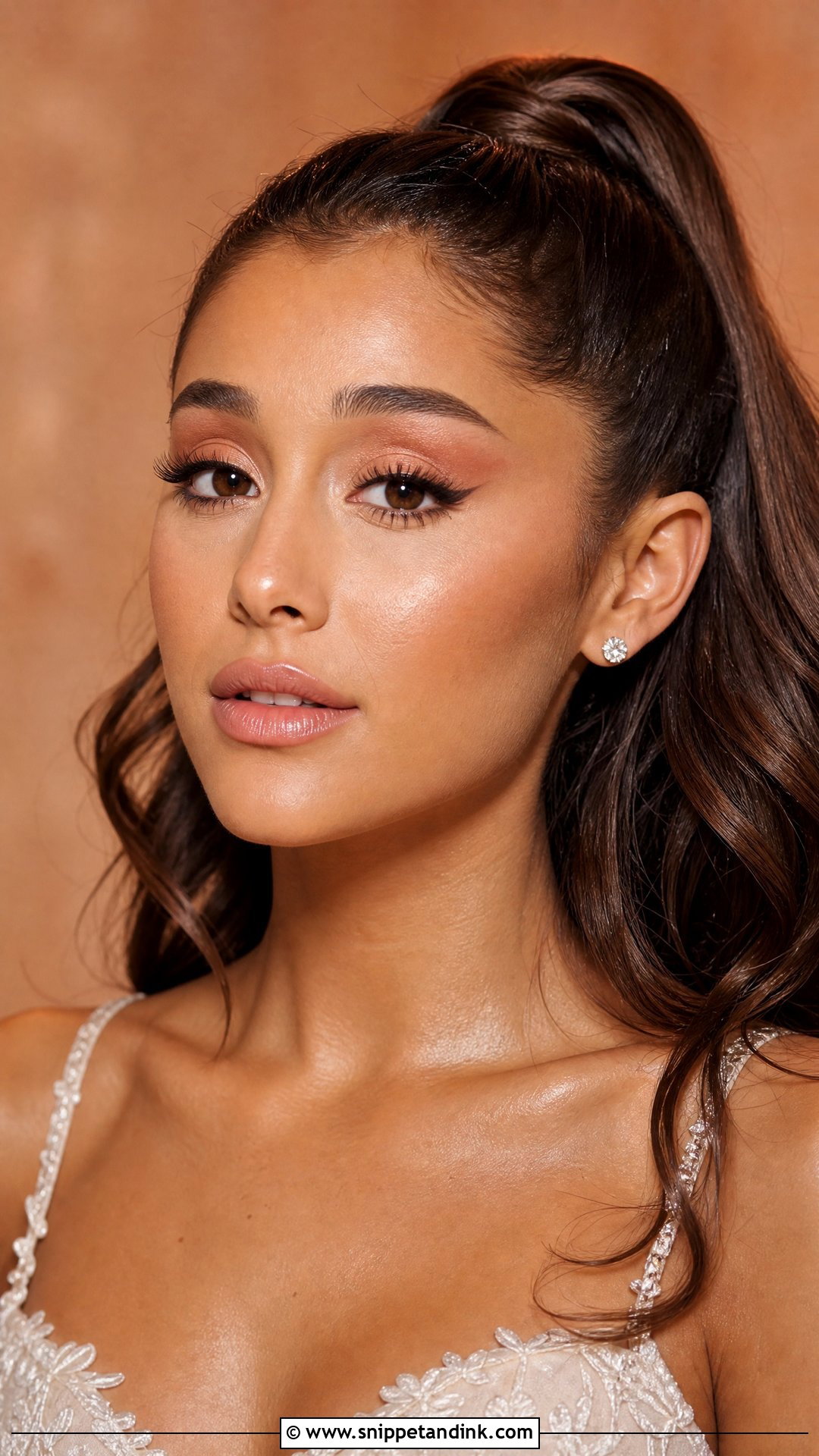 Ariana Grande Peach Wedding Makeup - Snippet and Ink - 20 Ariana Grande Wedding Makeup Ideas