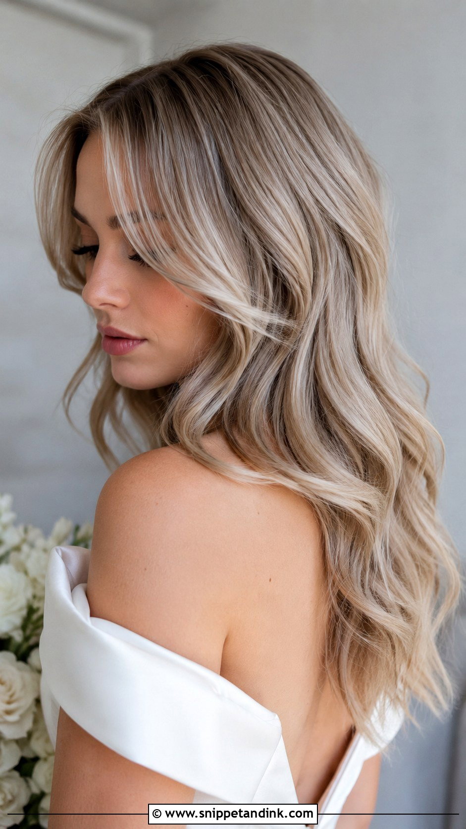 Ash Blonde Wedding Hair Color - Snippet and Ink - 20 Bride Hair Color Ideas