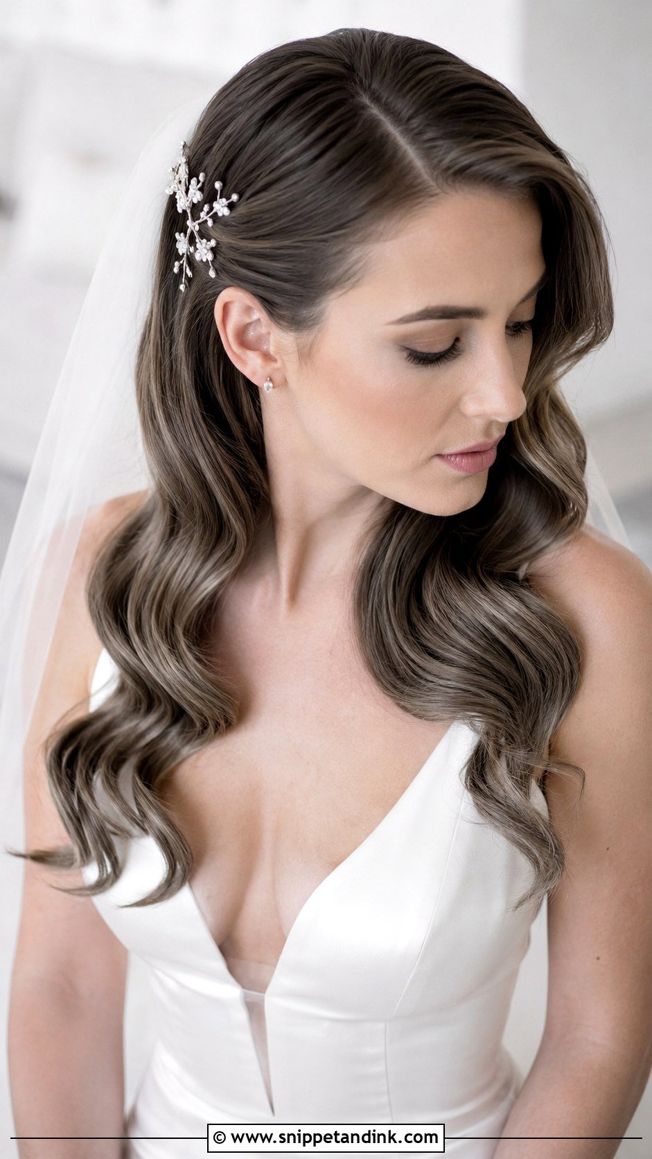 Ash Brown Brunette Hair For Wedding - Snippet and Ink - 15 Wedding Hair Color Ideas Brunettes