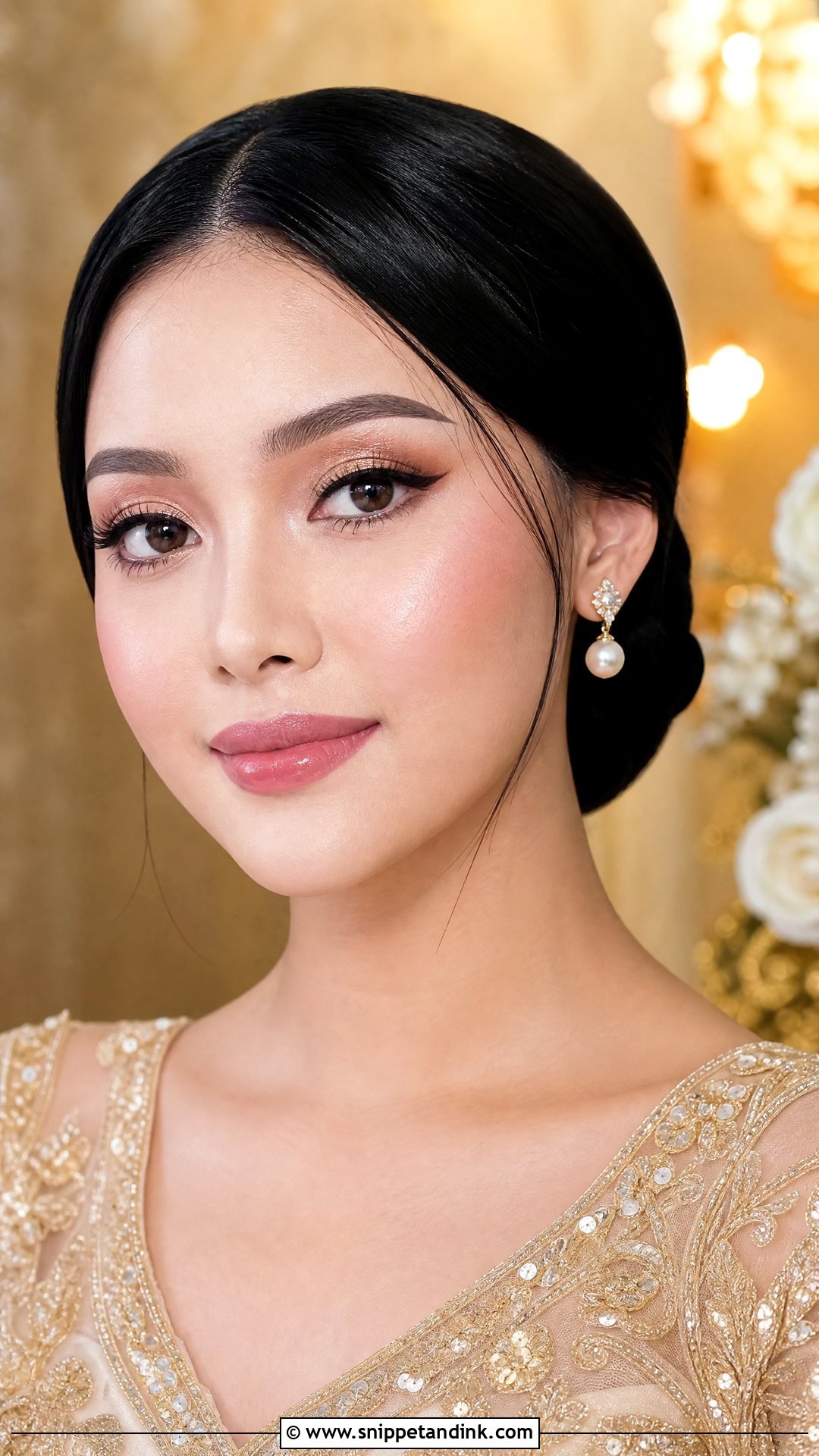 Asian Barat Bridal Makeup - Snippet and Ink - 25 Barat Bridal Makeup Ideas