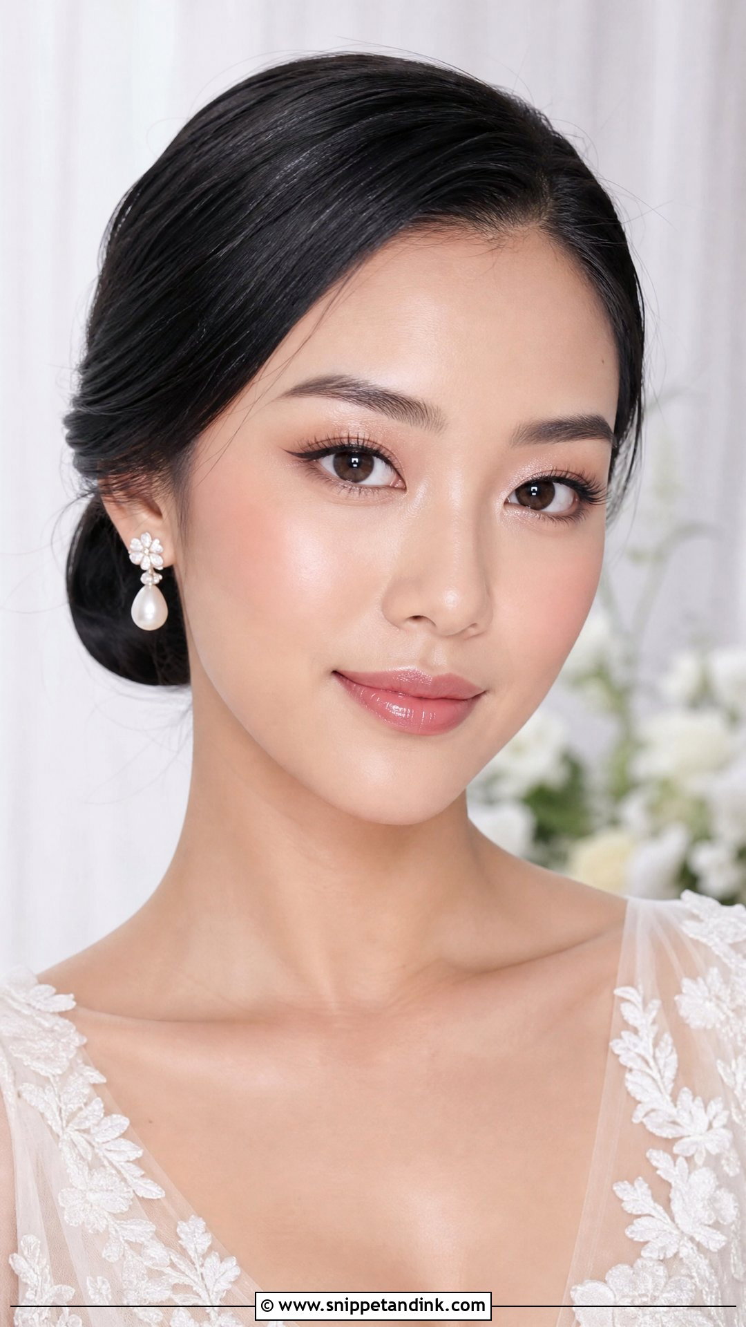 Asian Bridal Makeup - Snippet and Ink - 20 Makeup Looks for Wedding Bride