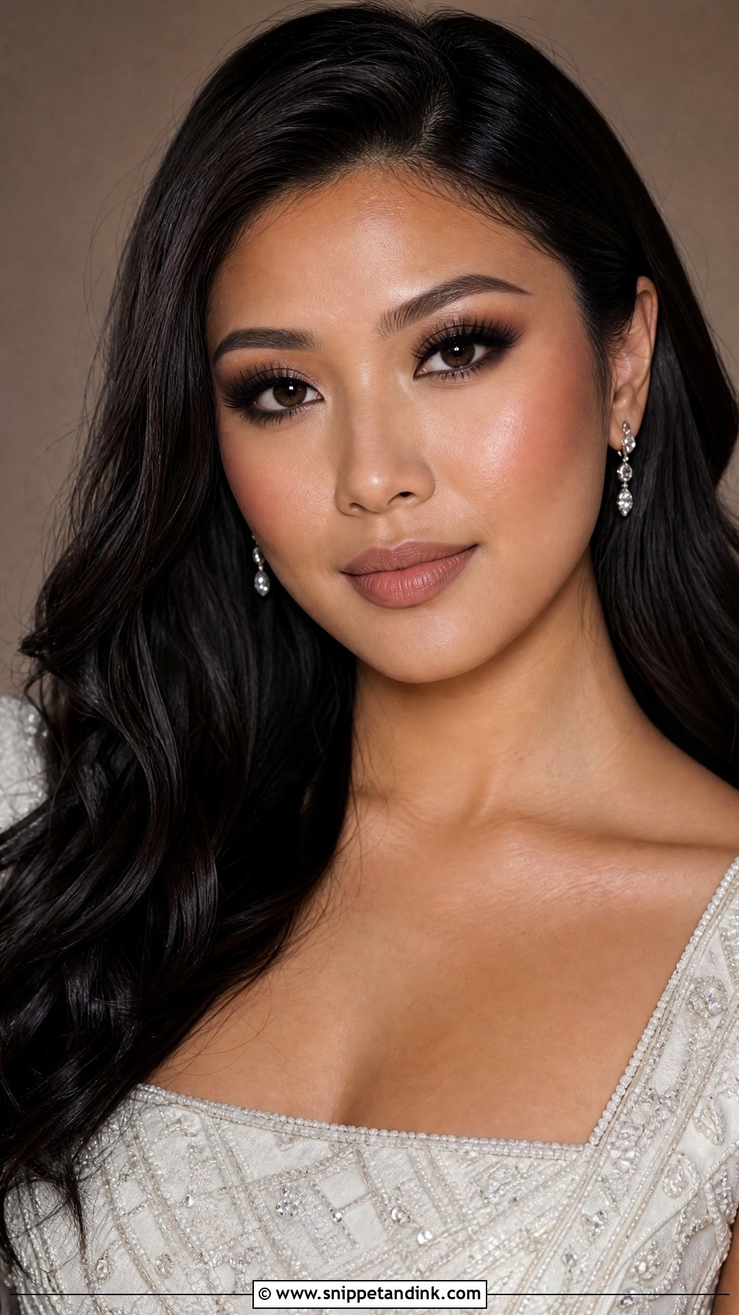Asian Bridal Makeup With Smokey Eyes - Snippet and Ink - 25 Wedding Makeup for Asian Brides