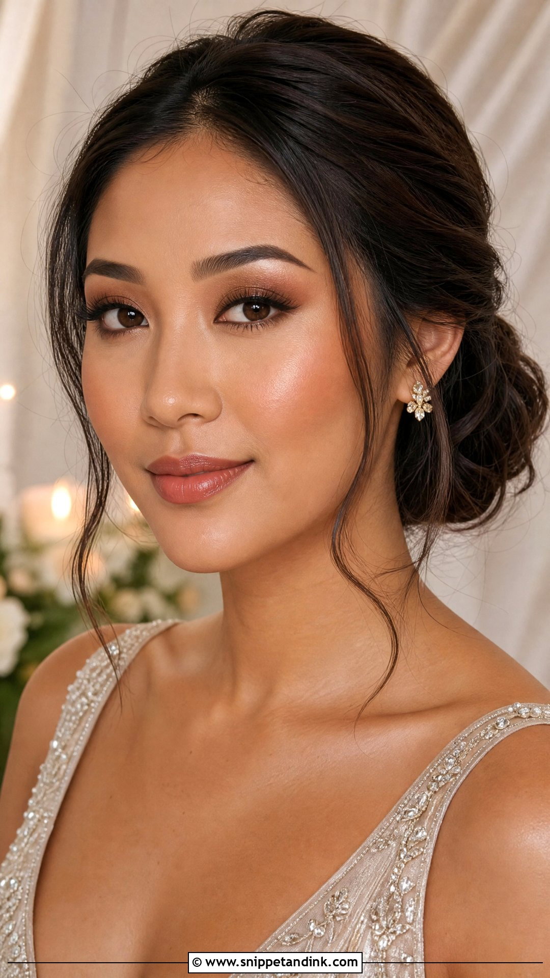Asian Bride Brown Smokey Makeup - Snippet and Ink - 20 Asian Bride Makeup Ideas