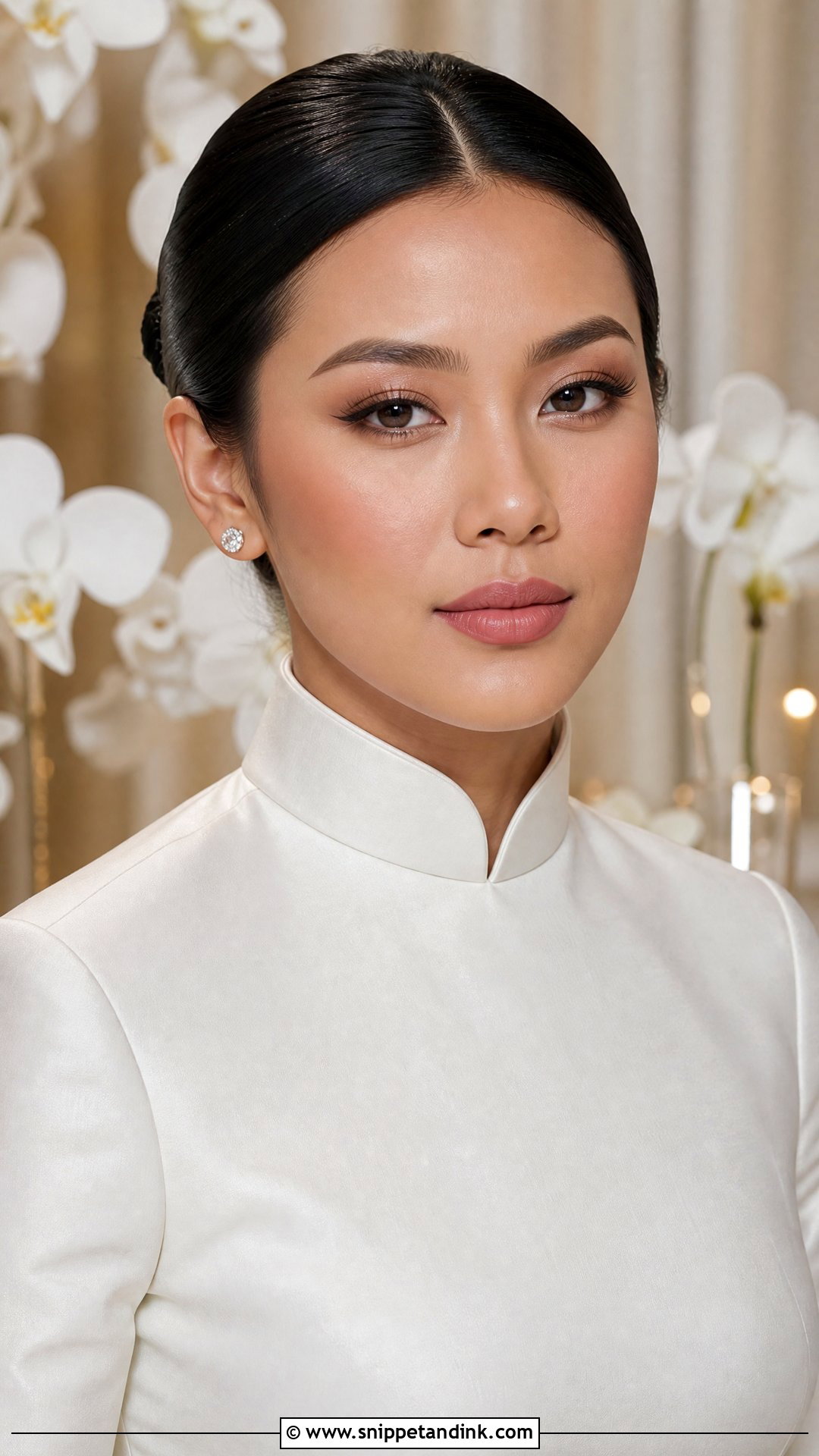 Asian Bride Matte Makeup - Snippet and Ink - 20 Asian Bride Makeup Ideas