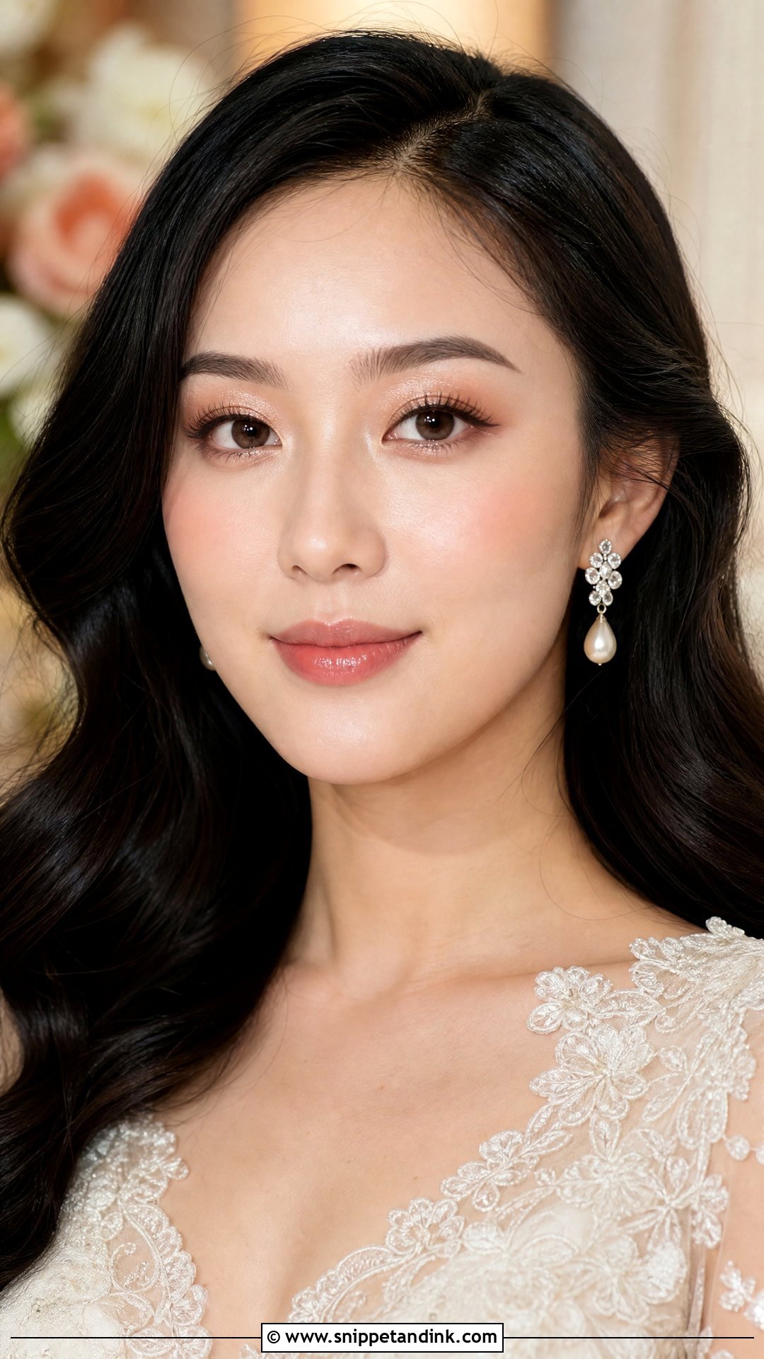 Asian Wedding Makeup With Champagne Eyes - Snippet and Ink - 25 Asian Wedding Makeup Ideas