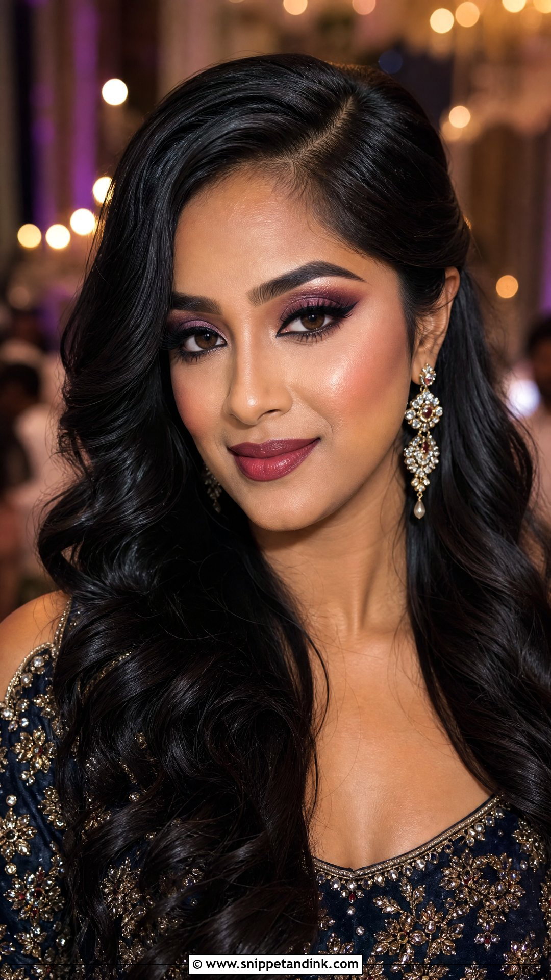 Asian Wedding Makeup With Full Glam - Snippet and Ink - 25 Asian Wedding Makeup Ideas