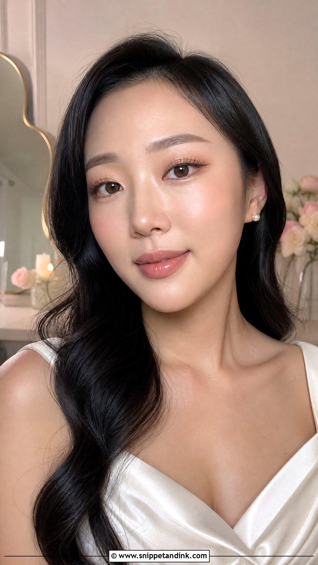 Asian Wedding Makeup With Glass Skin - Snippet and Ink - 25 Asian Wedding Makeup Ideas