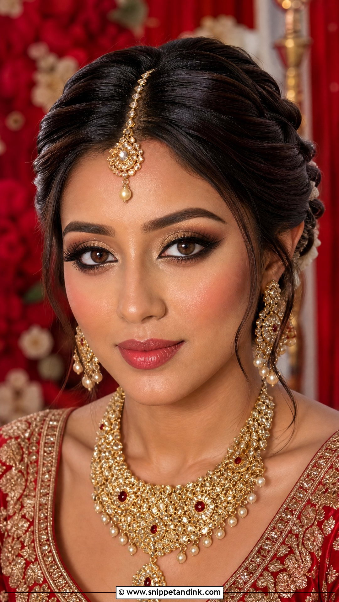Asian Wedding Makeup With Indian Bridal Look - Snippet and Ink - 25 Asian Wedding Makeup Ideas