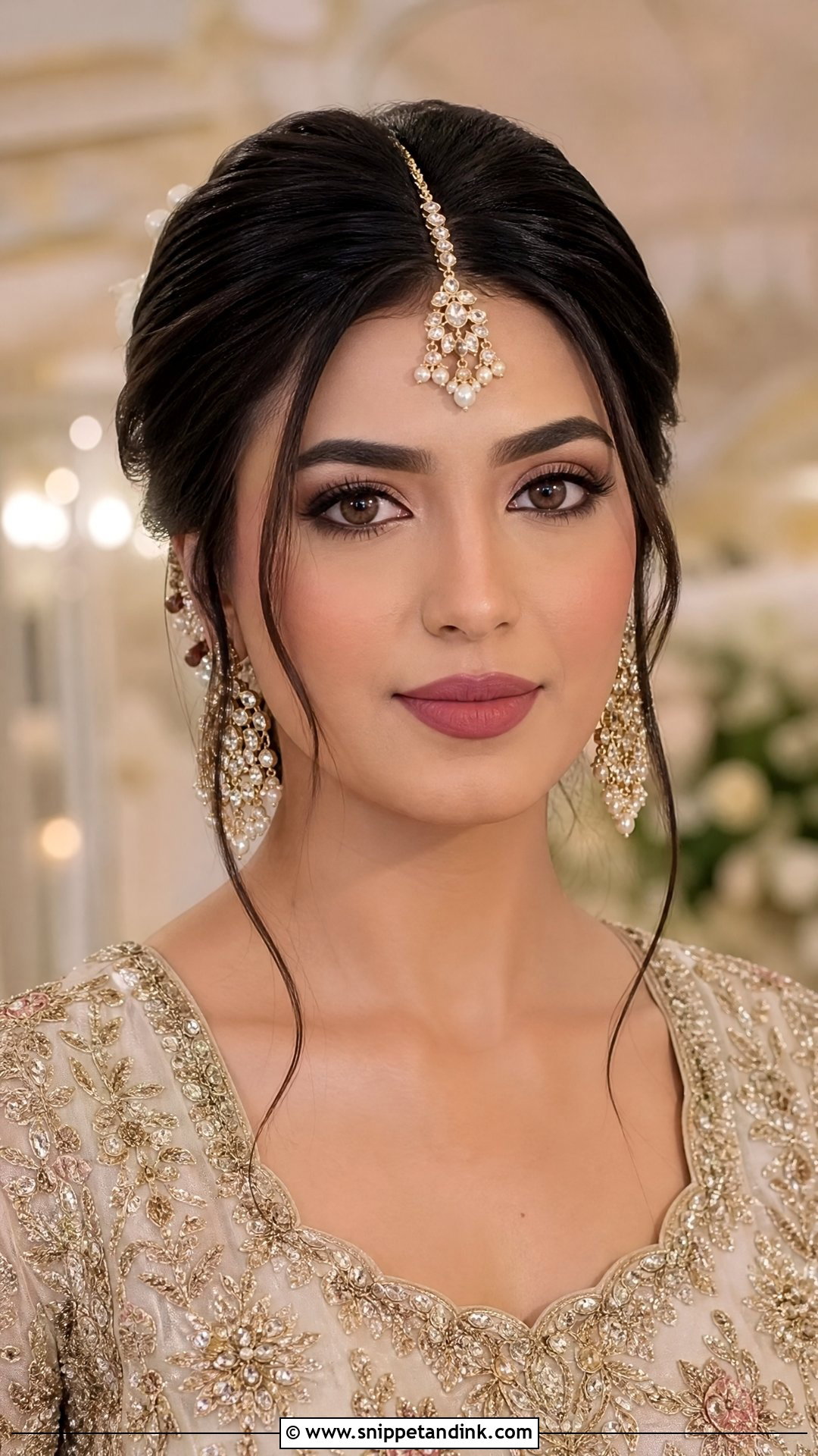 Asian Wedding Makeup With Matte Skin - Snippet and Ink - 25 Asian Wedding Makeup Ideas