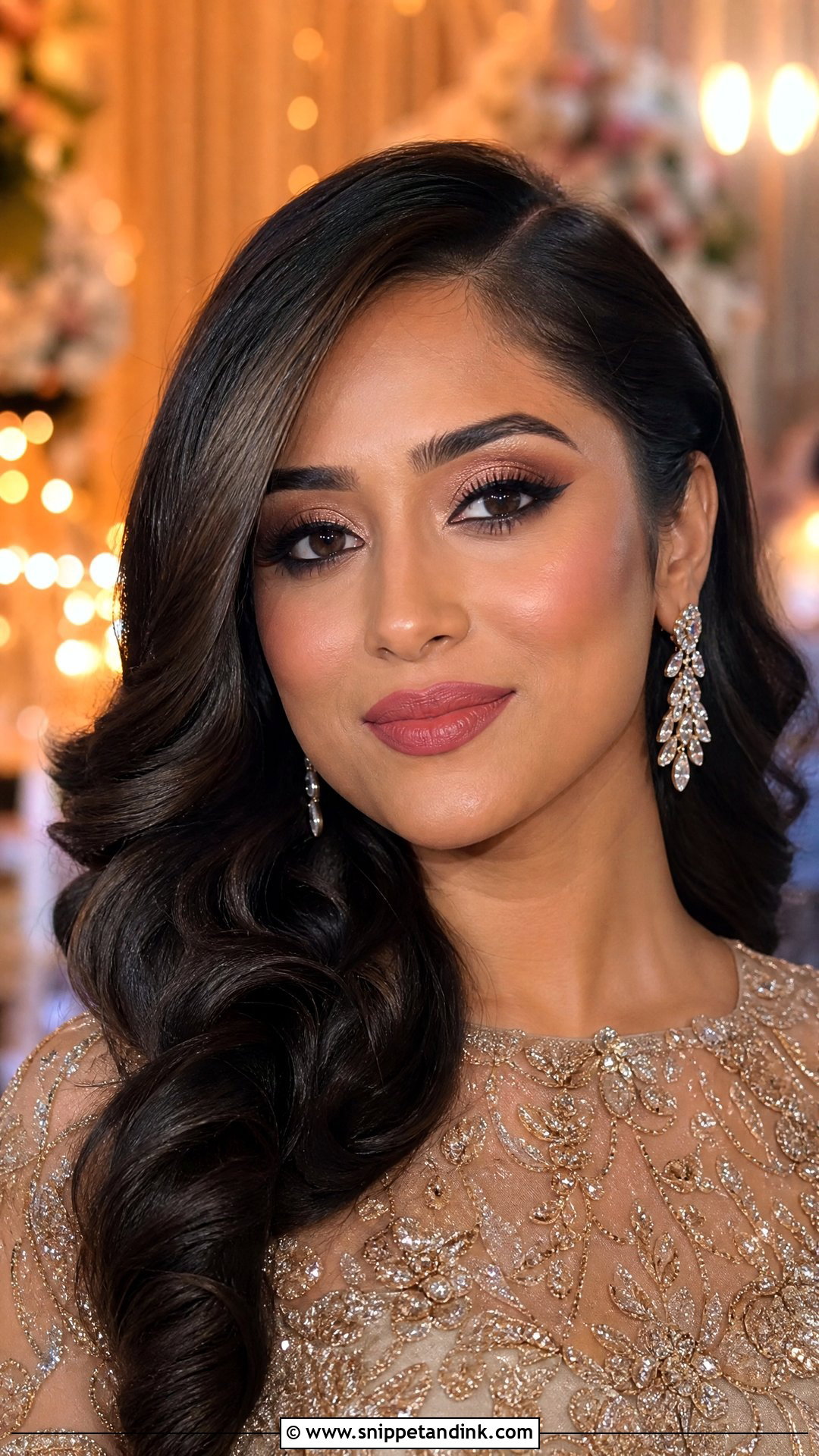 Asian Wedding Makeup With Reception Look - Snippet and Ink - 25 Asian Wedding Makeup Ideas