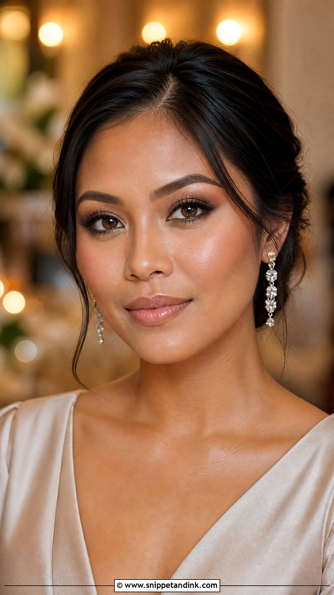 Asian Wedding Makeup With Soft Smokey Eyes - Snippet and Ink - 25 Asian Wedding Makeup Ideas