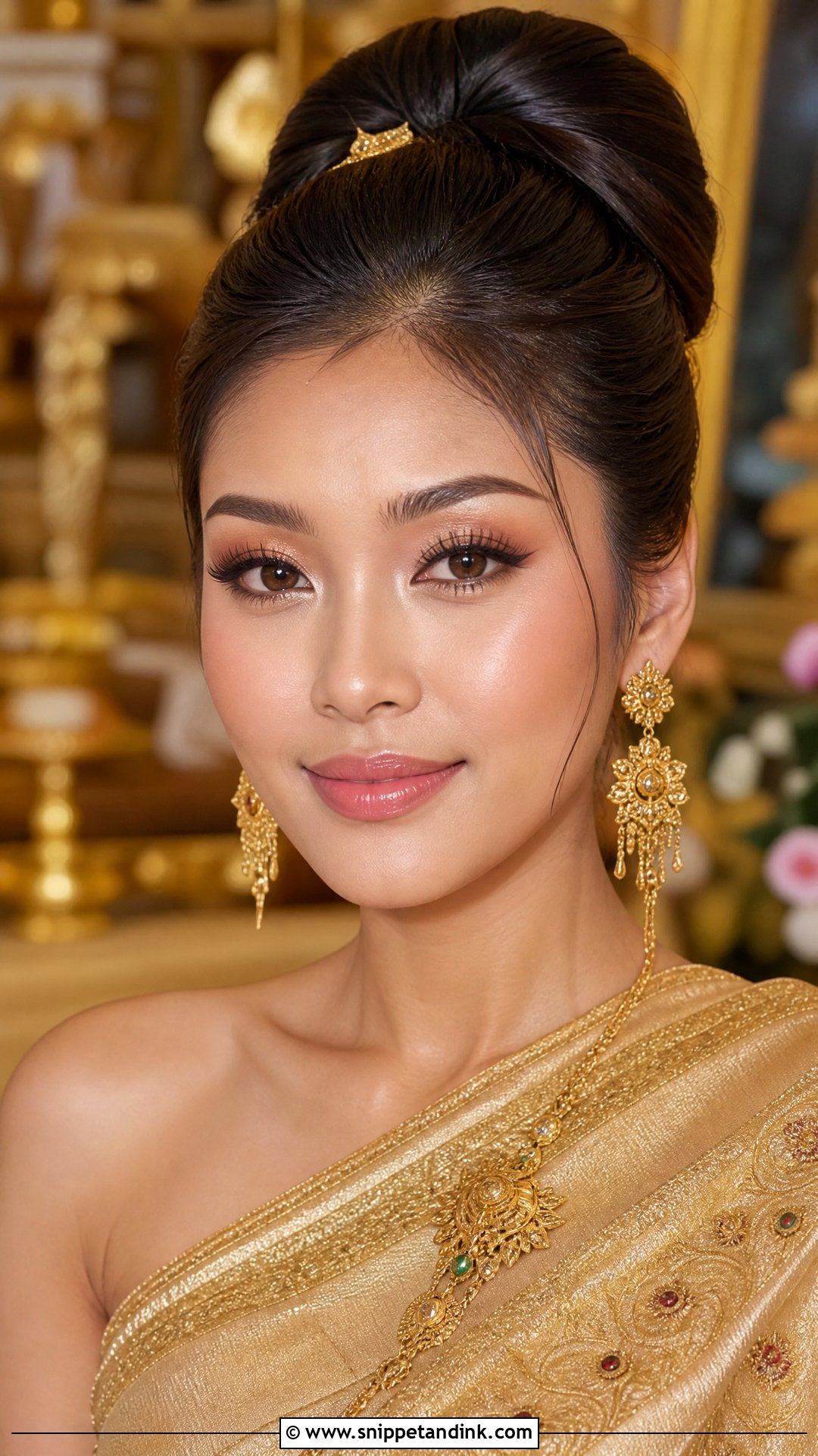 Asian Wedding Makeup With Thai Bridal Look - Snippet and Ink - 25 Asian Wedding Makeup Ideas
