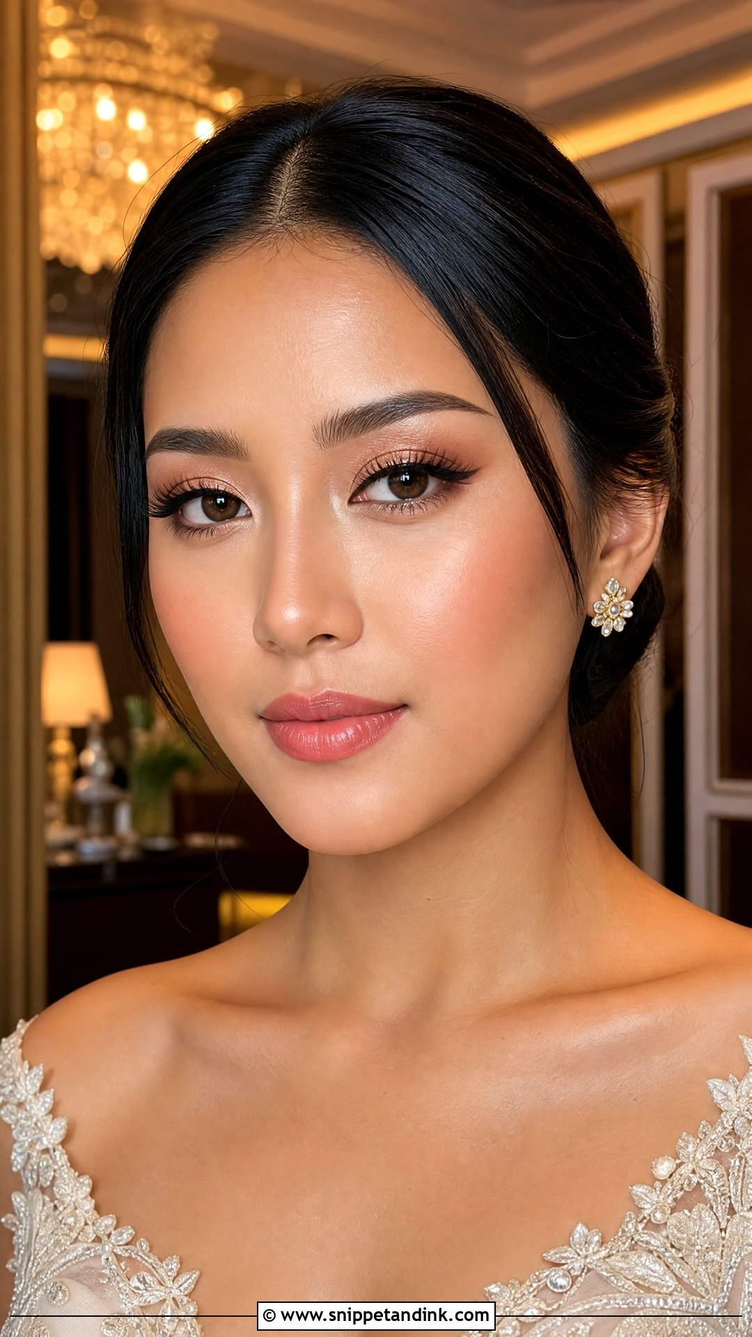 Asian Wedding Makeup for Hooded Eyes - Snippet and Ink - 25 Wedding Makeup for Hooded Eyes