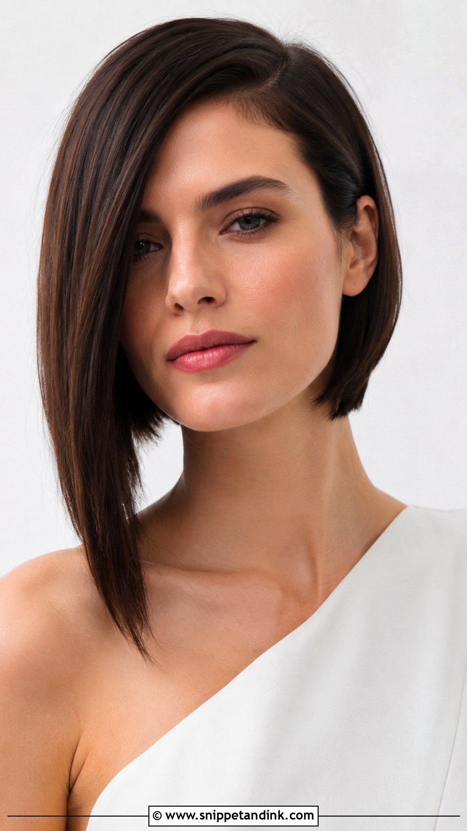Asymmetrical Bob for Wedding Guest - Snippet and Ink - 25 Short Hairstyles for Wedding Guest
