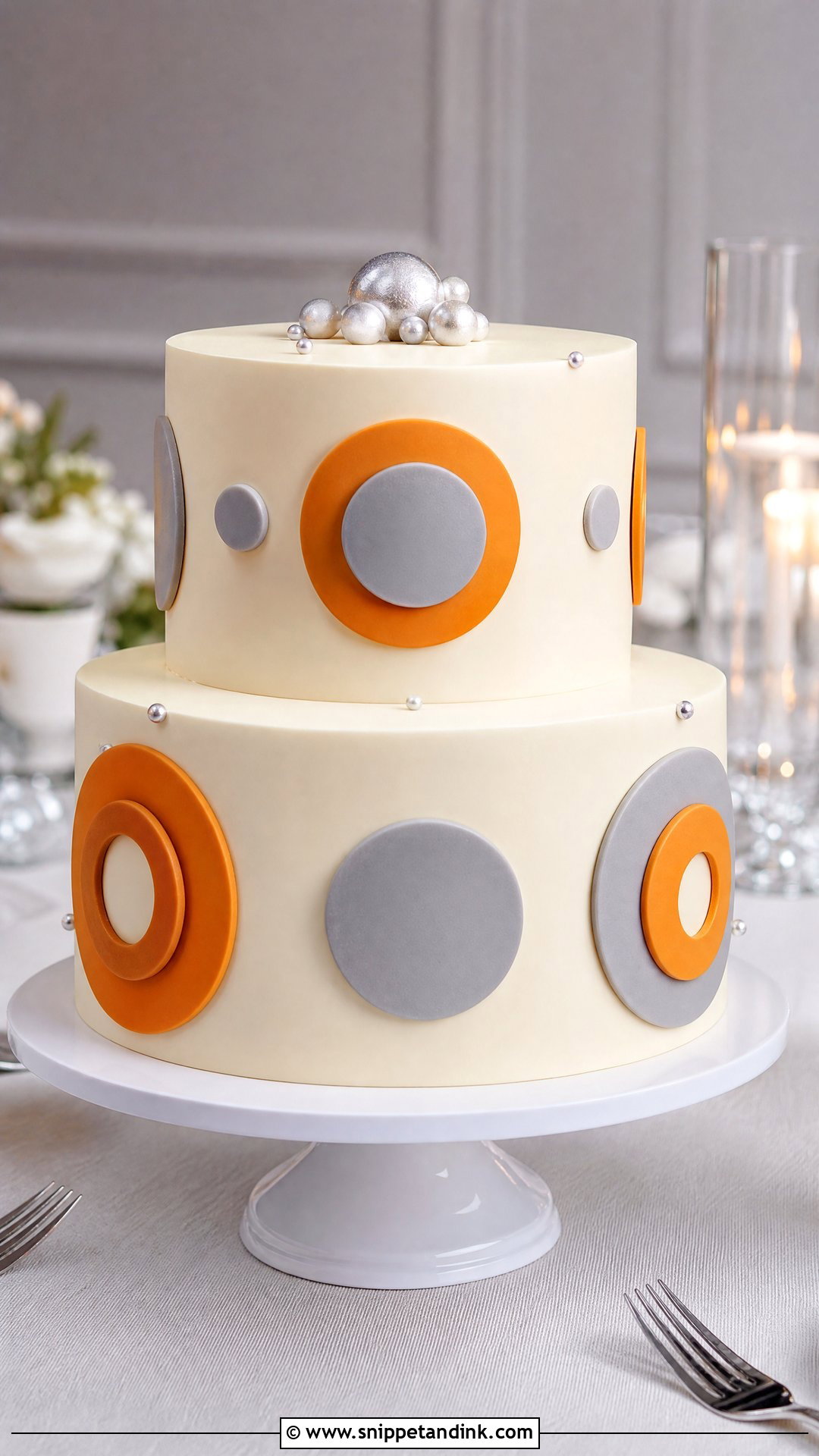 BB 8 Groom Cake - Snippet and Ink - 25 Star Wars Groom Cake Ideas