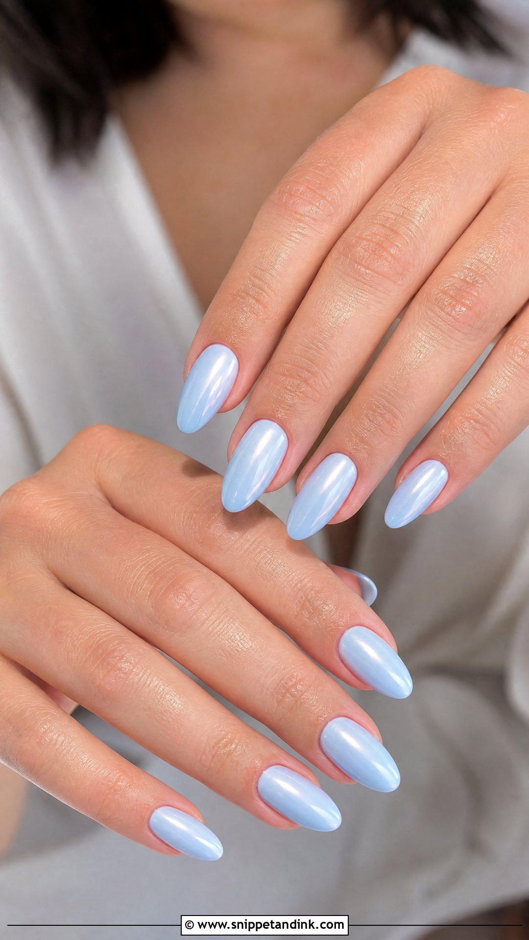 Baby Blue Wedding Guest Nails - Snippet and Ink - 25 Nails for a Wedding Guest