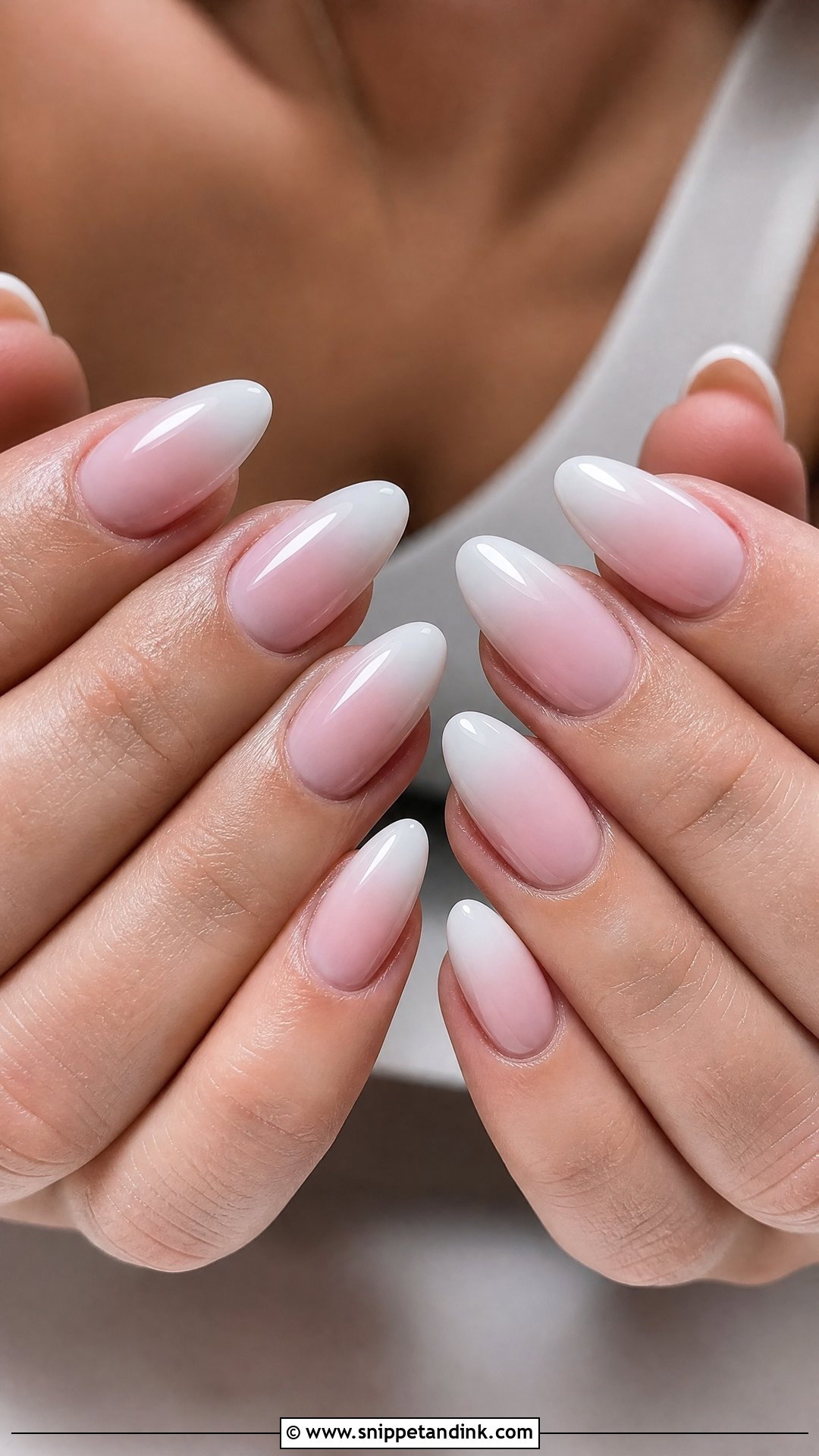 Baby Boomer Acrylic Wedding Nails - Snippet and Ink - 25 Acrylic Wedding Nails for Bride