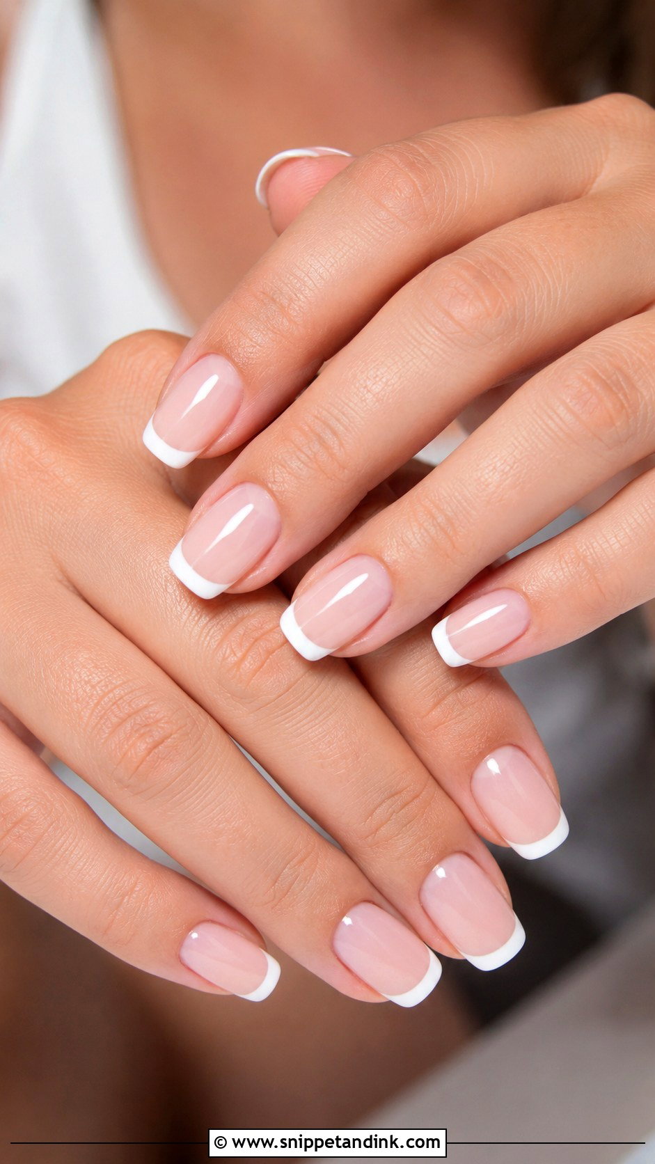 Baby Boomer Bridal Nails - Snippet and Ink - 20 Classic Bridal Nails