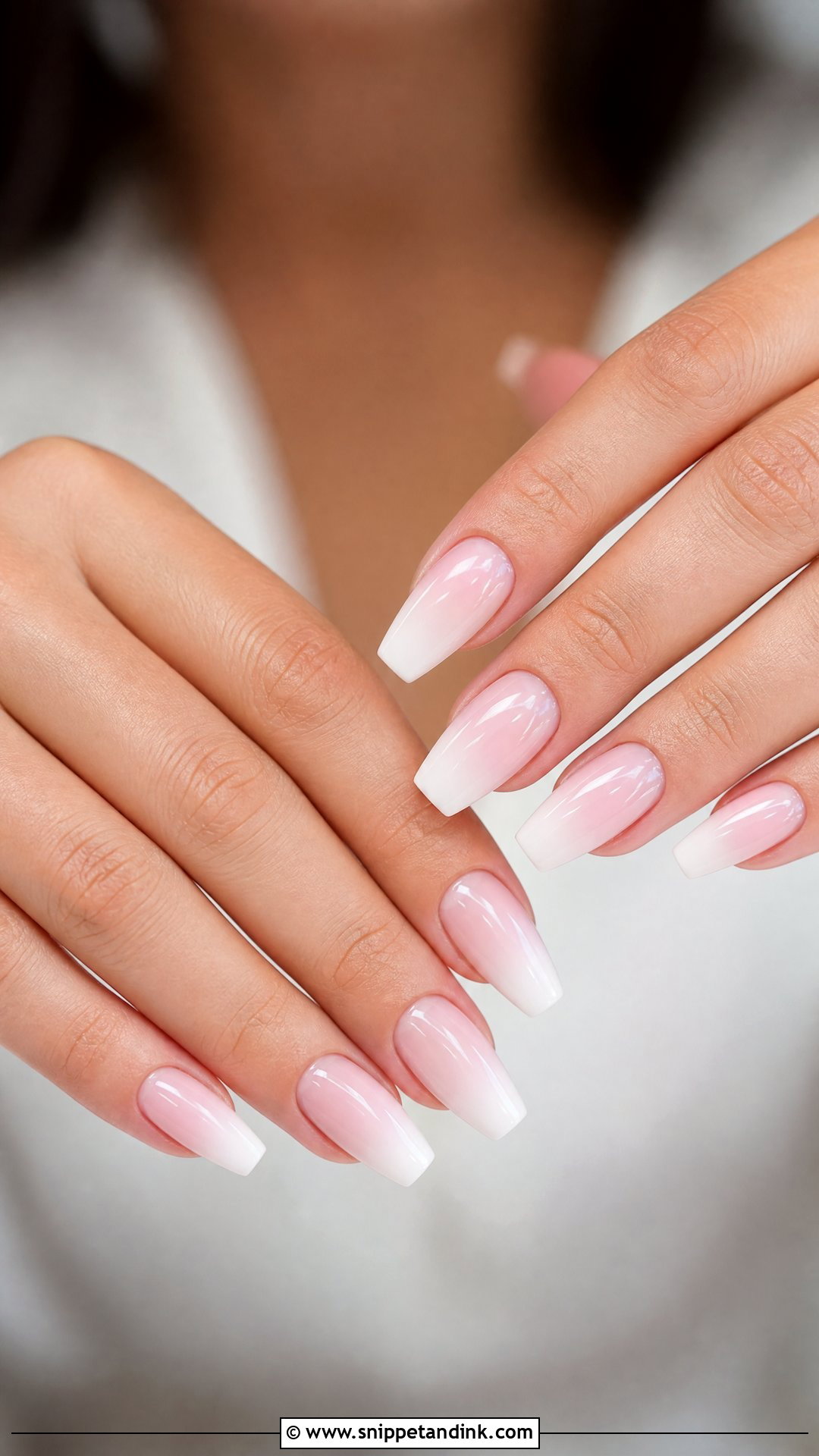 Baby Boomer Bridal Nails - Snippet and Ink - 25 Bridal Nail Designs Brides