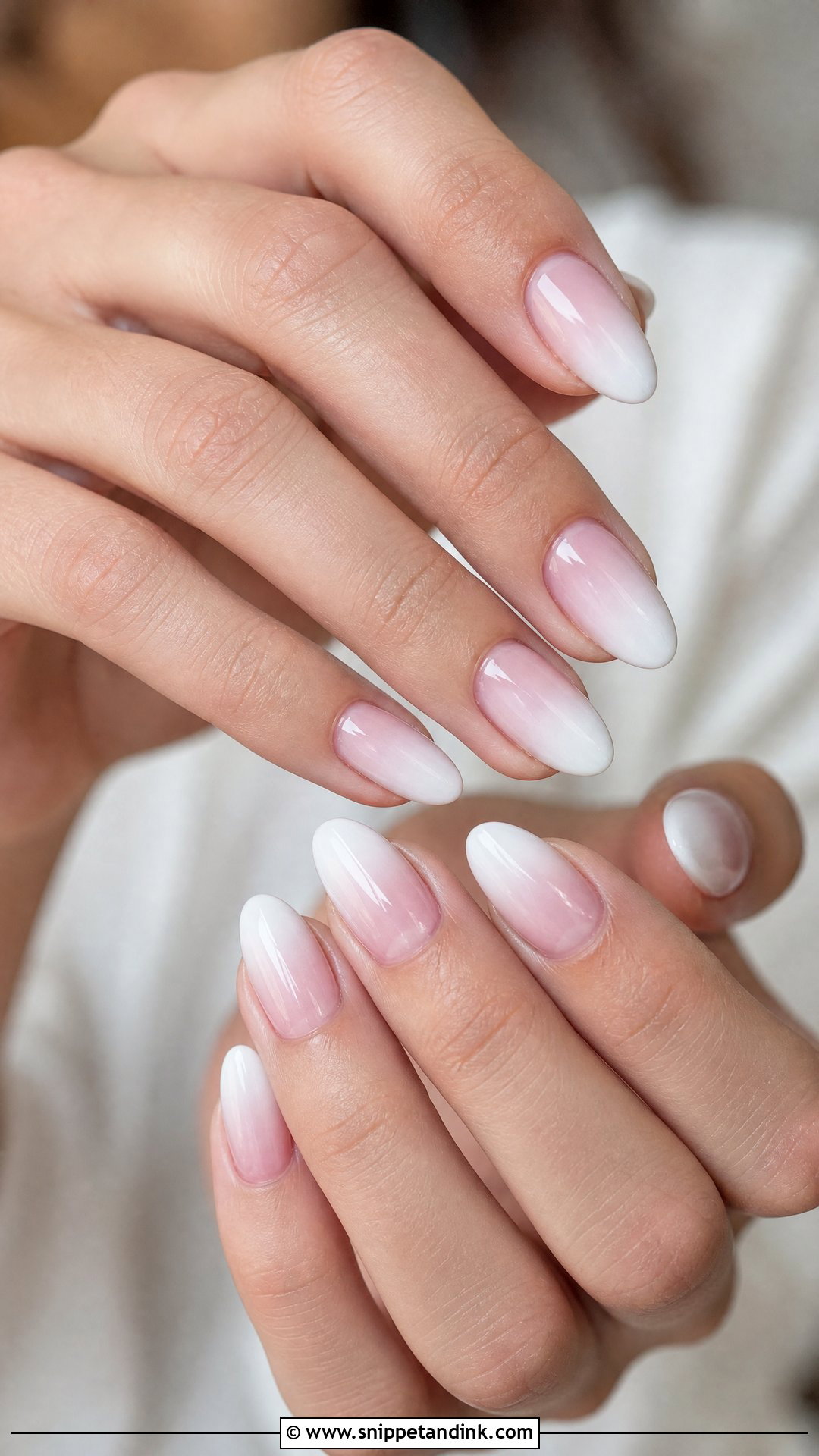 Baby Boomer Bridal Party Nails - Snippet and Ink - 25 Bridal Party Nails