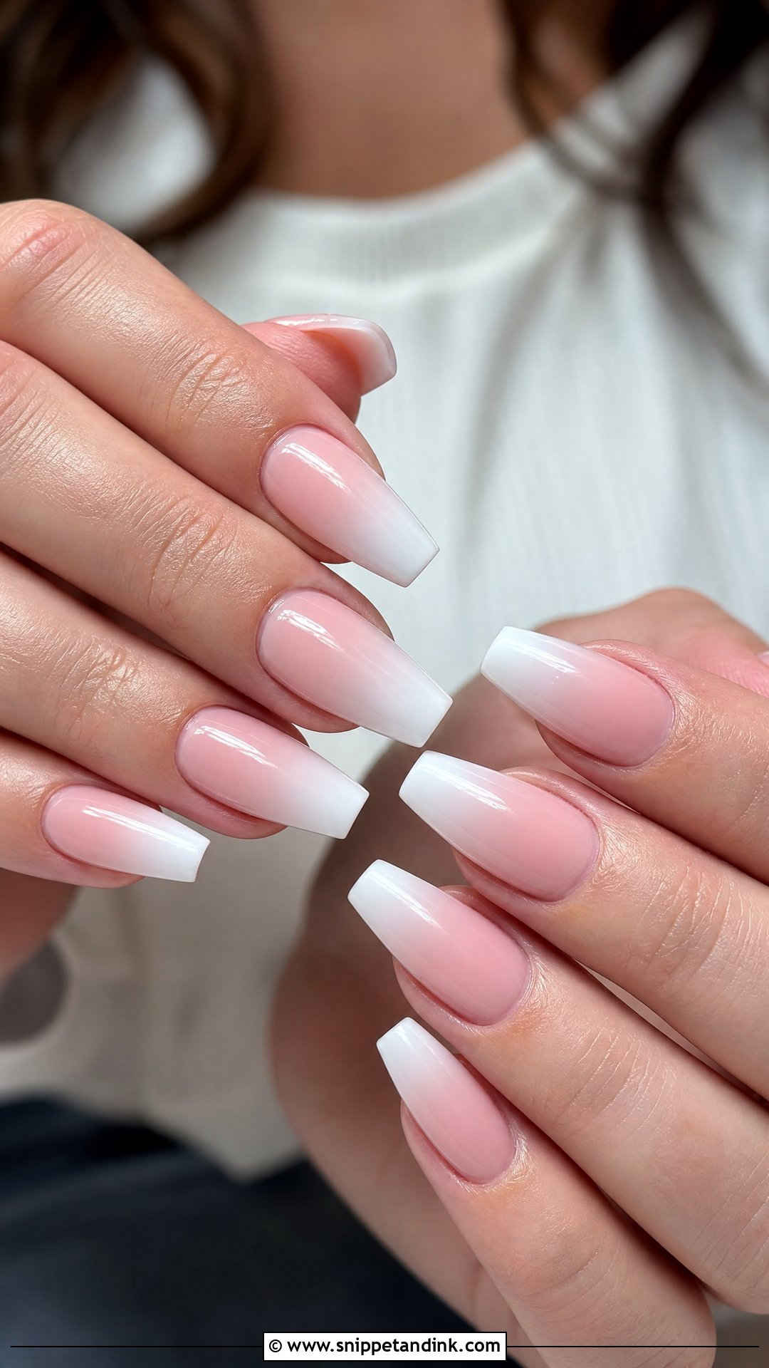Baby Boomer Engagement Nails - Snippet and Ink - 35 Engagement Nails