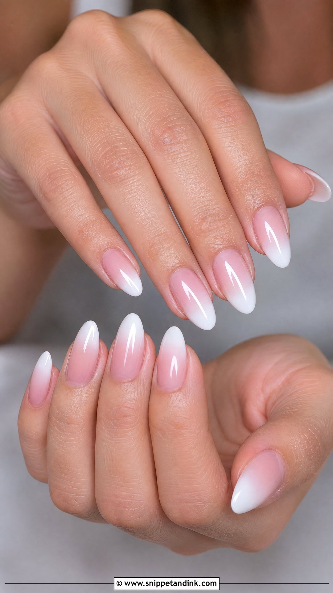 Baby Boomer Ombre Nails - Snippet and Ink - 30 Classy Wedding Guest Nails Ideas