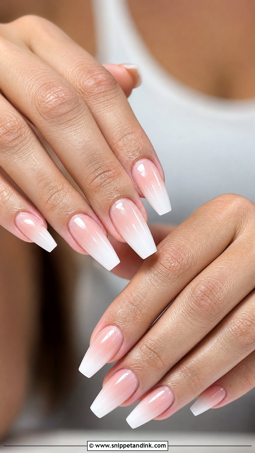Baby Boomer Pre Wedding Nails - Snippet and Ink - 25 Pre Wedding Nails