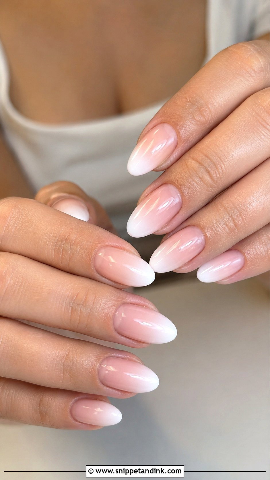 Baby Boomer Wedding Nails - Snippet and Ink - 20 Neutral Wedding Nails for Bride