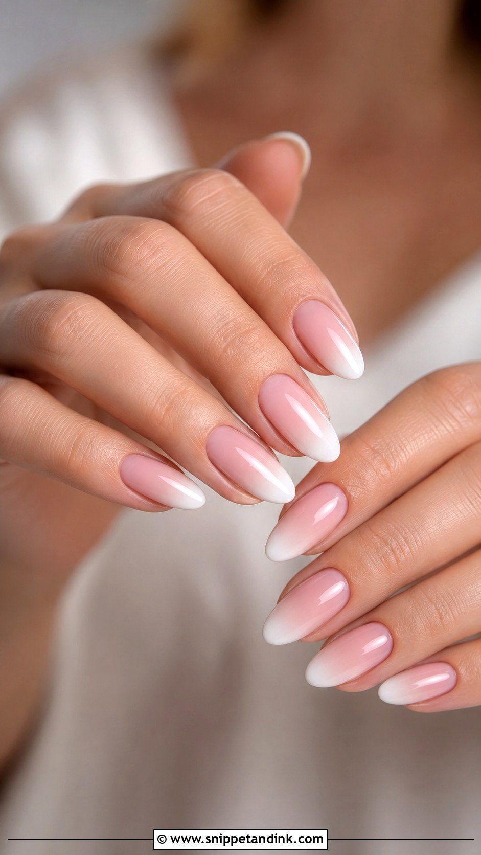 Baby Boomer Wedding Nails - Snippet and Ink - 20 Summer Wedding Nails for Bride