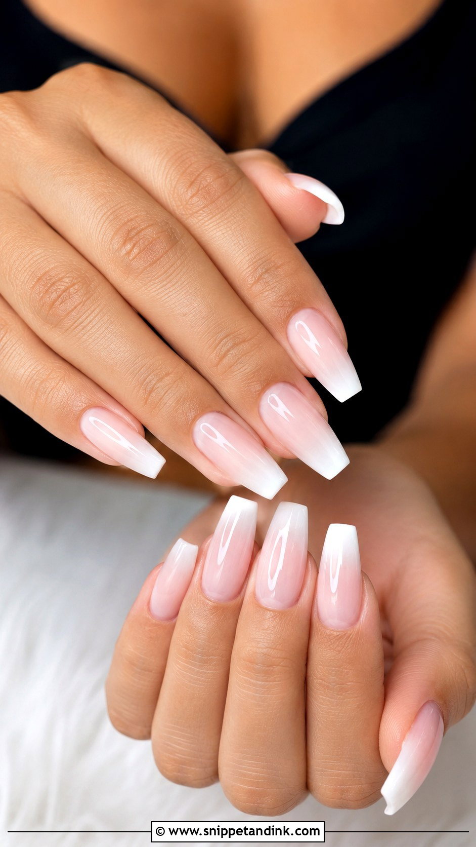 Baby Boomer Wedding Nails - Snippet and Ink - 20 Wedding Nails Design 2025