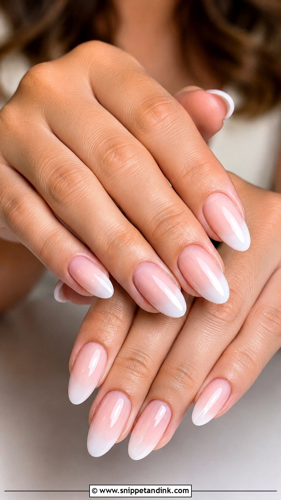 Baby Boomer Wedding Nails - Snippet and Ink - 20 Wedding Nails Inspo for Bride