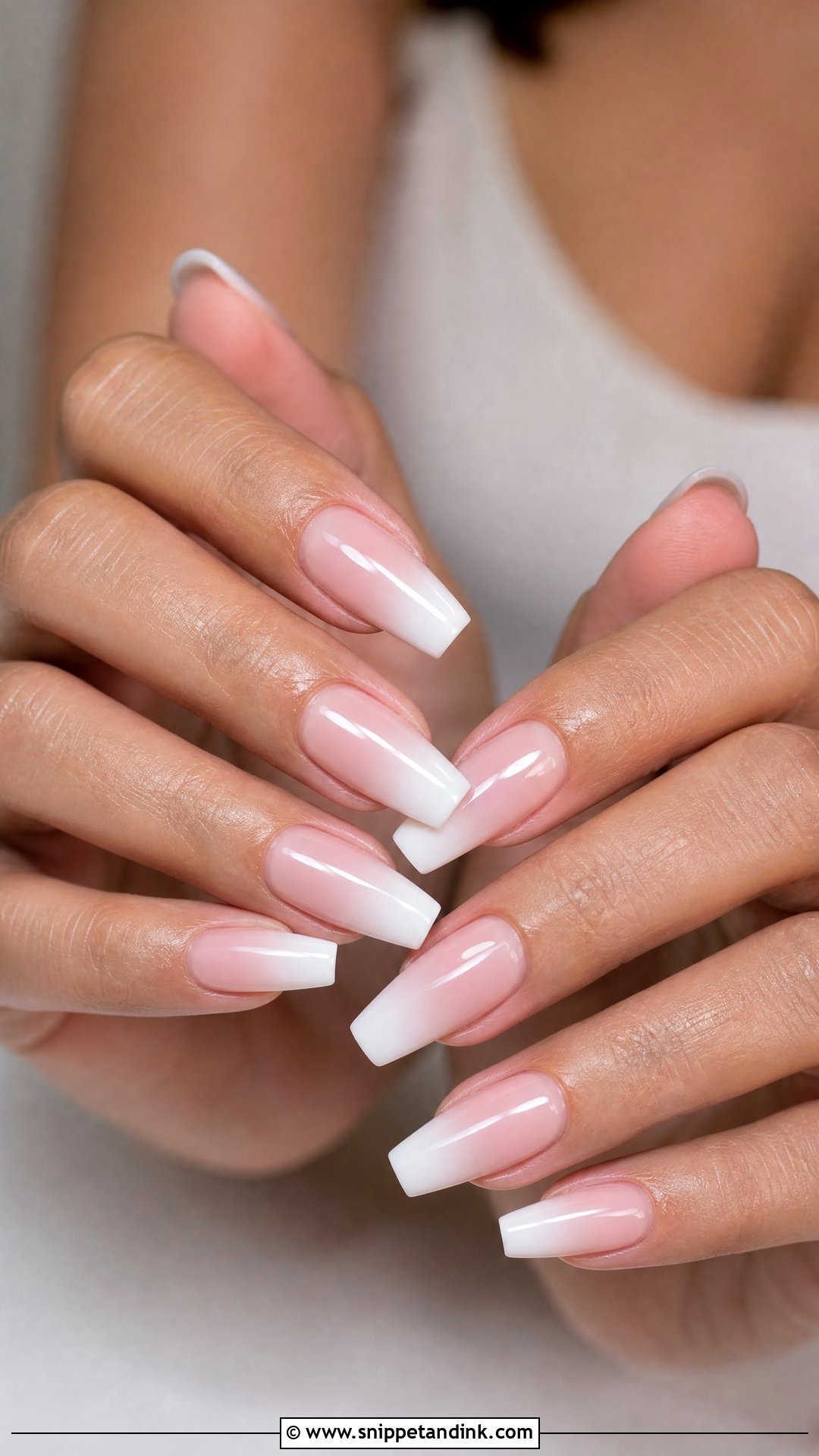 Baby Boomer Wedding Nails - Snippet and Ink - 25 Elegant Wedding Nails Design