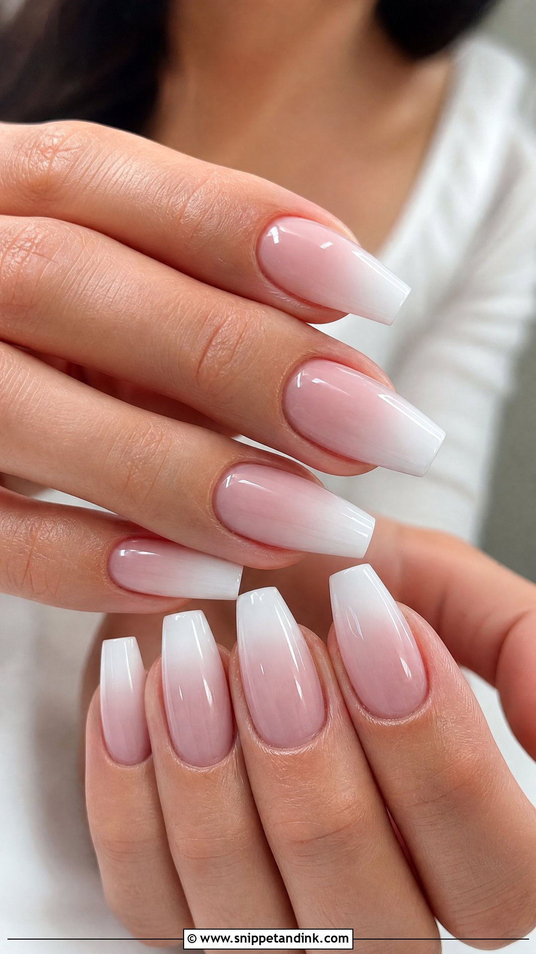 Baby Boomer Wedding Nails - Snippet and Ink - 25 Nails Design for Wedding