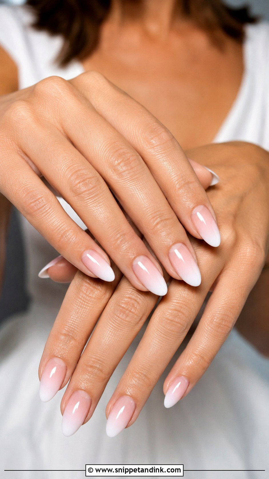 Baby Boomer Wedding Nails - Snippet and Ink - 20 Clean Wedding Nails