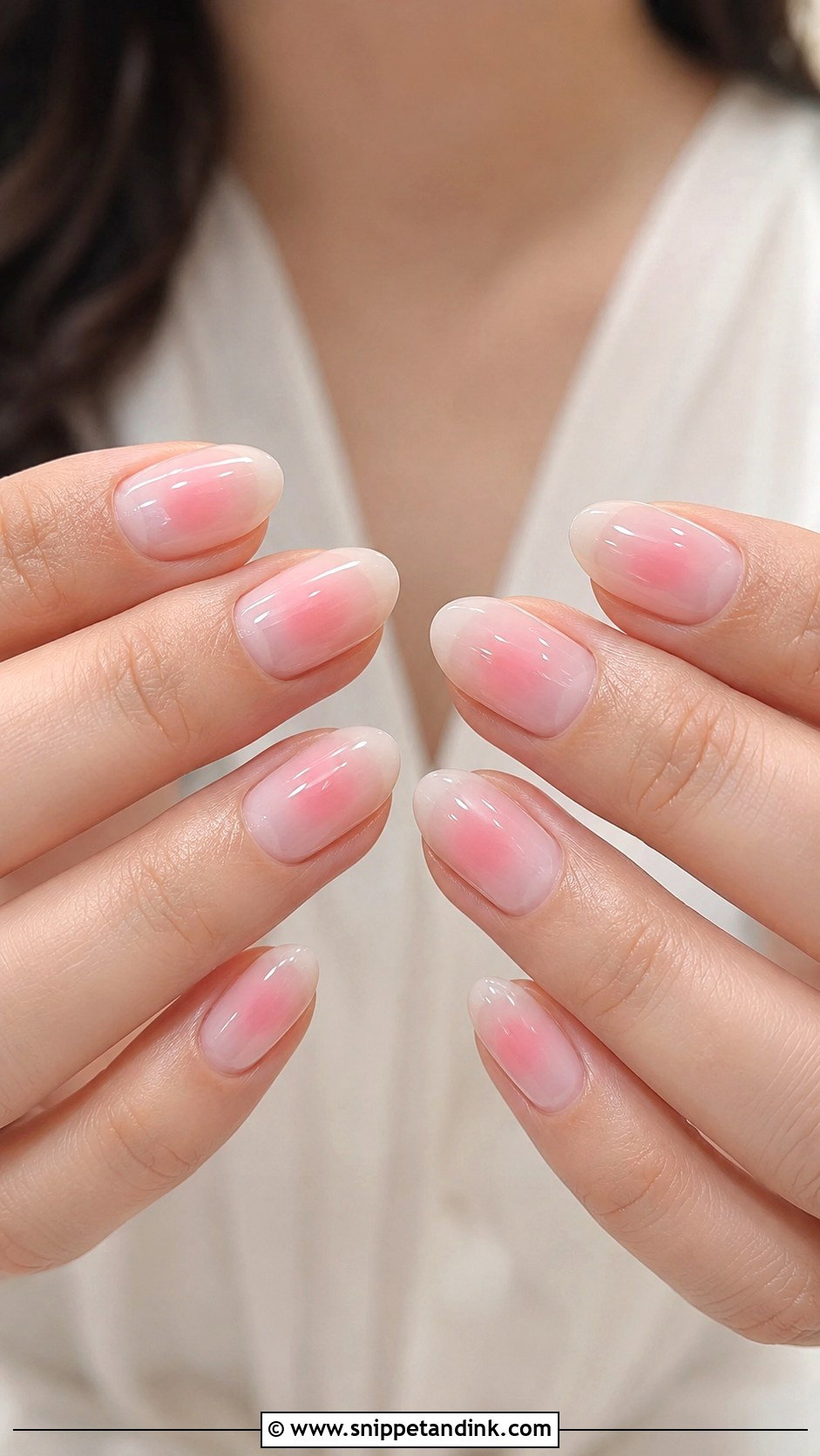 Baby Pink Blush Wedding Nails - Snippet and Ink - 20 Baby Pink Wedding Nails
