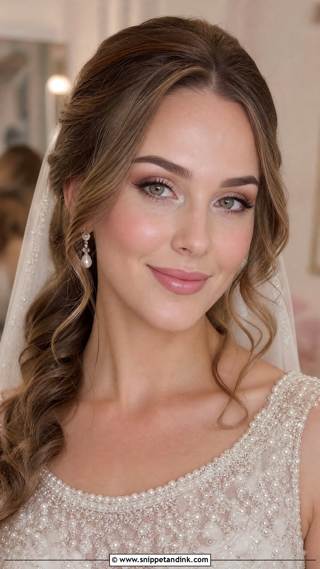 Baby Pink Bridal Lip Color - Snippet and Ink - 20 Bridal Lip Color Ideas