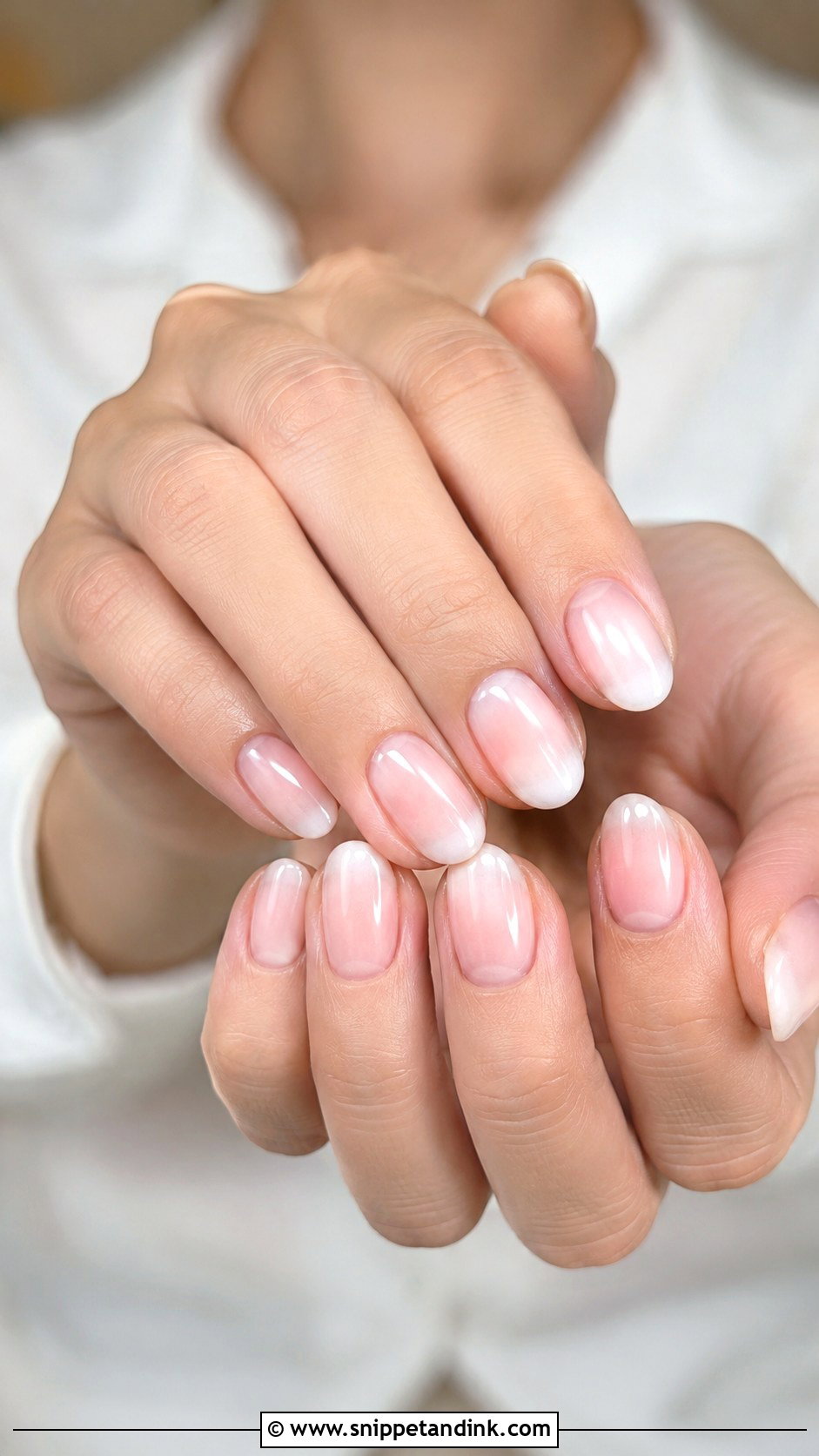 Baby Pink Milky Wedding Nails - Snippet and Ink - 20 Baby Pink Wedding Nails