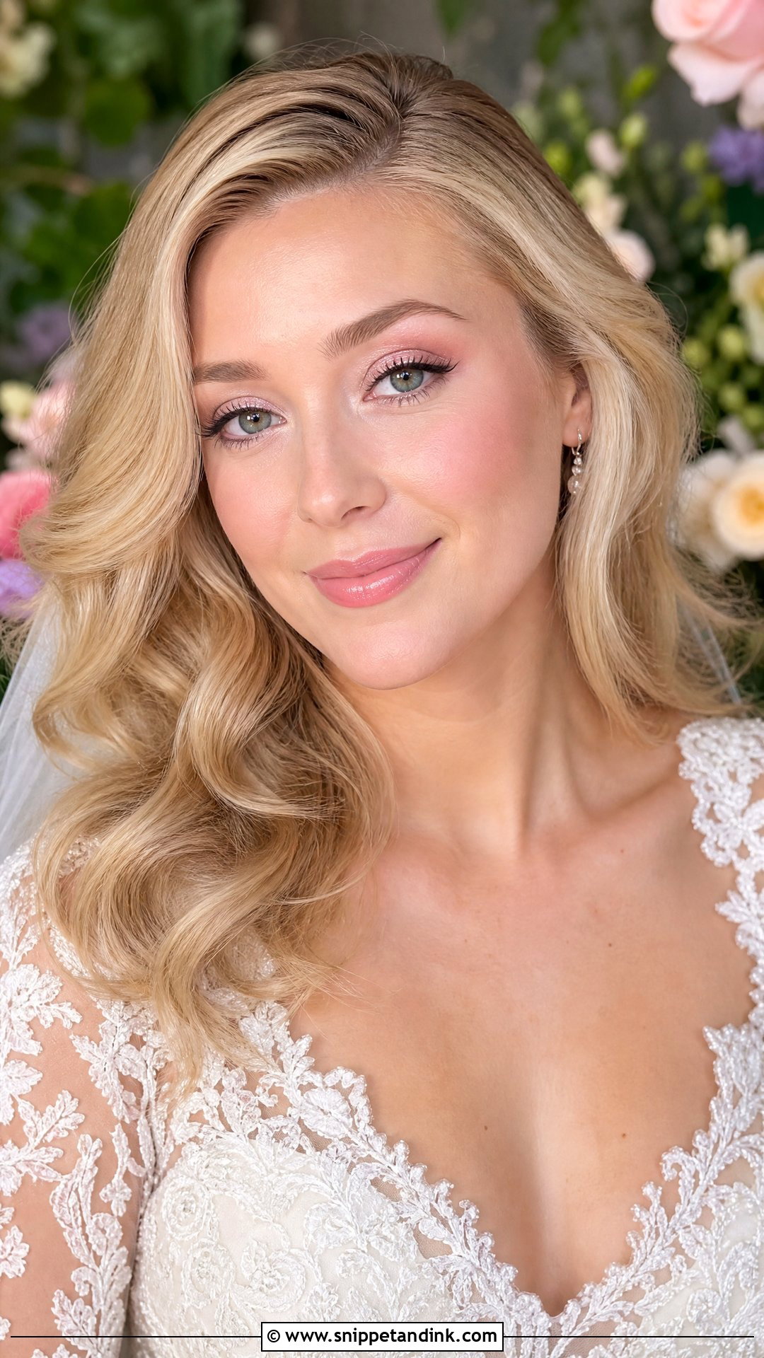 Baby Pink Wedding Makeup - Snippet and Ink - 20 Pink Wedding Makeup Looks