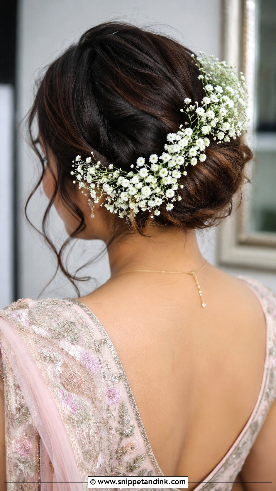 Babys Breath Bun Joda - Snippet and Ink - 20 Joda Hair Styles for Wedding