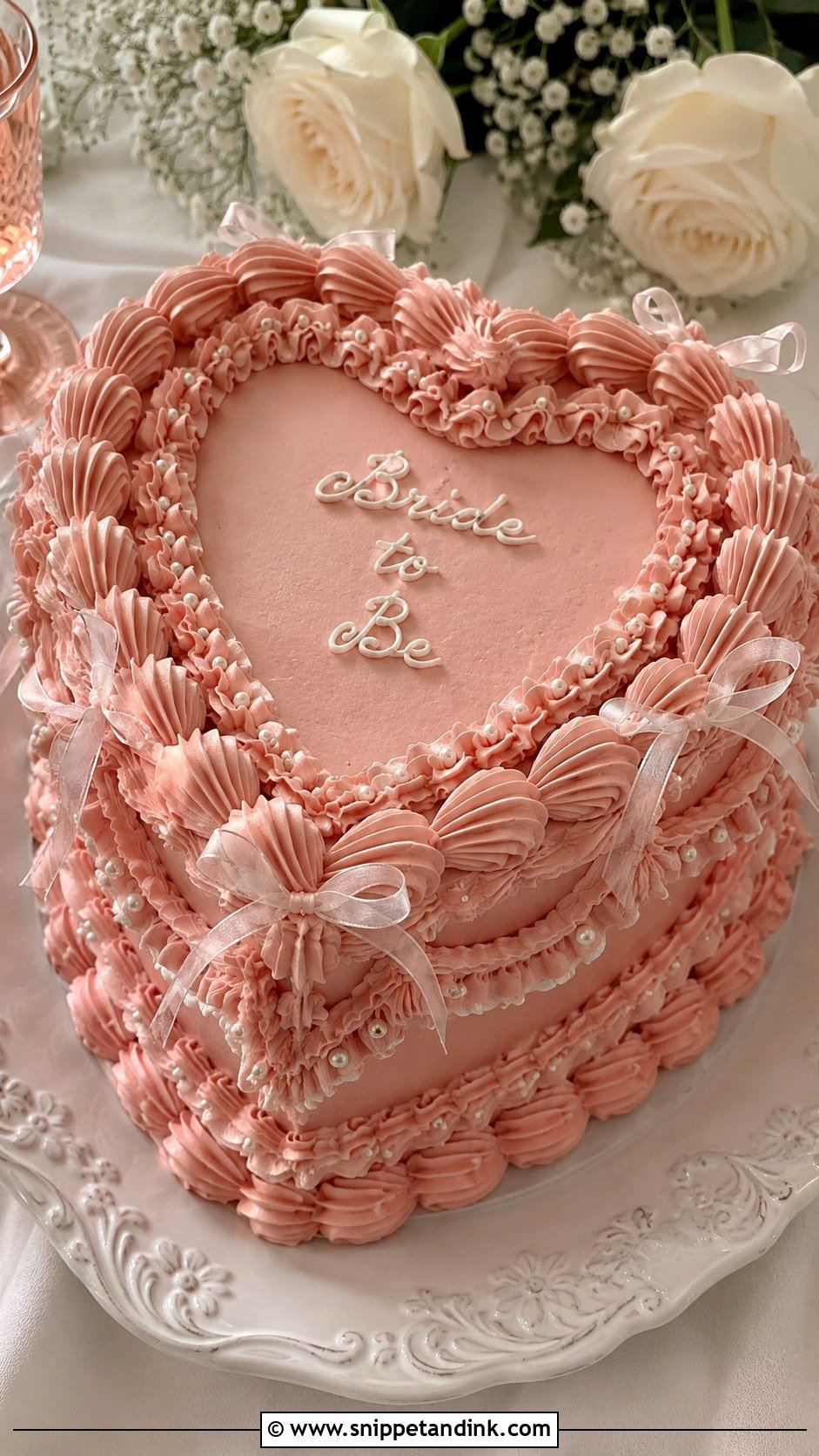 Bachelorette Lambeth Cake - Snippet and Ink - 20 Bachelorette Cake Ideas for Wedding