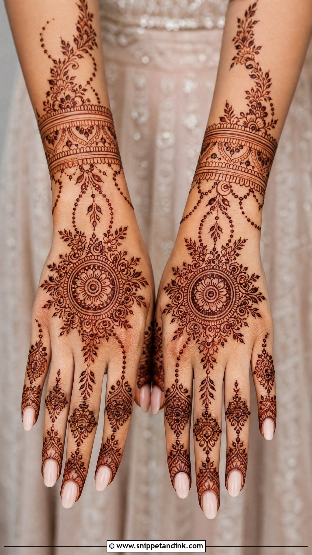 Back Hand Bridal Mehndi Design - Snippet and Ink - 30 Unique Bridal Mehndi Designs Indian Weddings