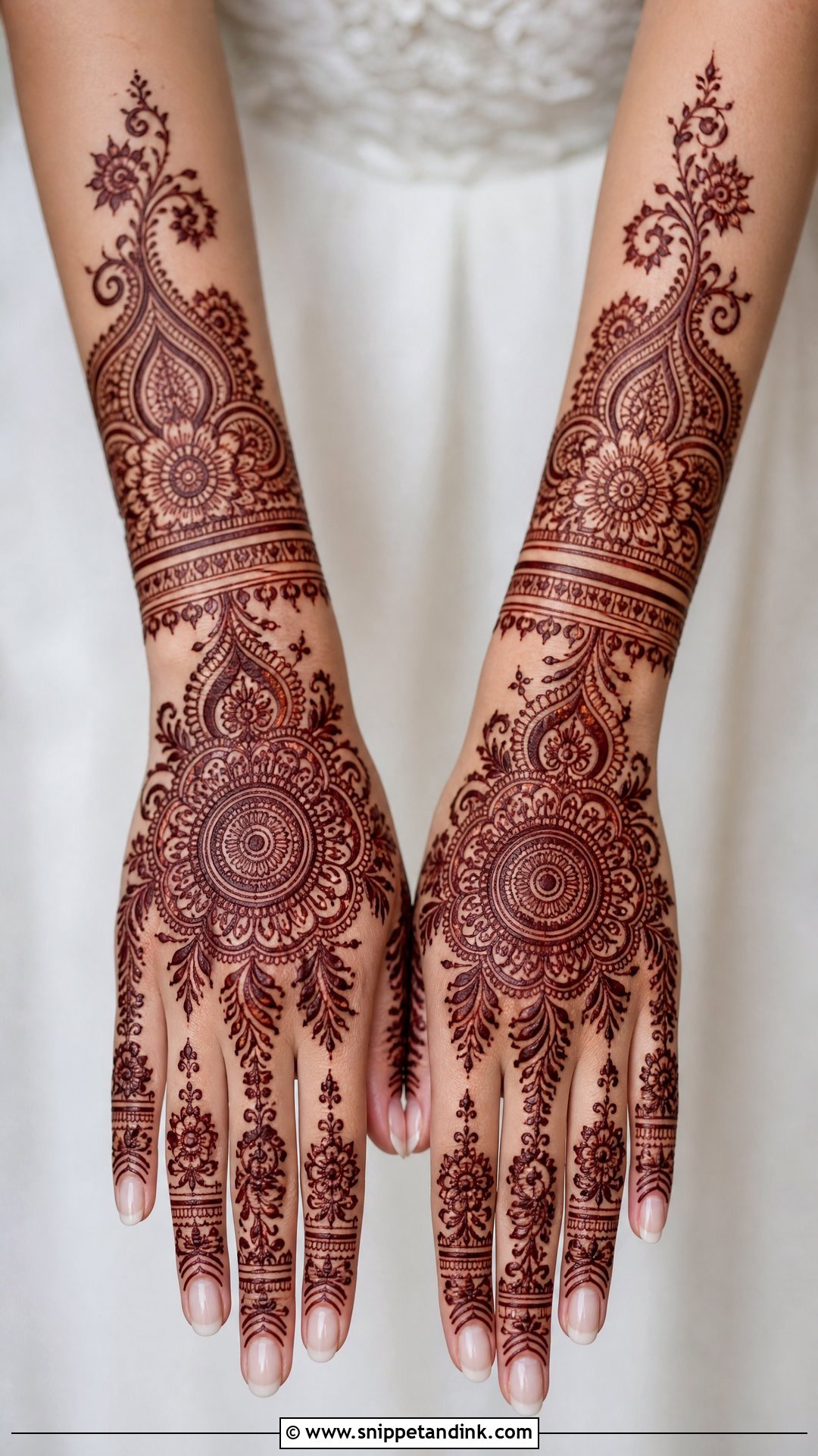 Back Hand Bridal Mehndi For Wedding - Snippet and Ink - 25 Bridal Mehndi Designs Back Hands