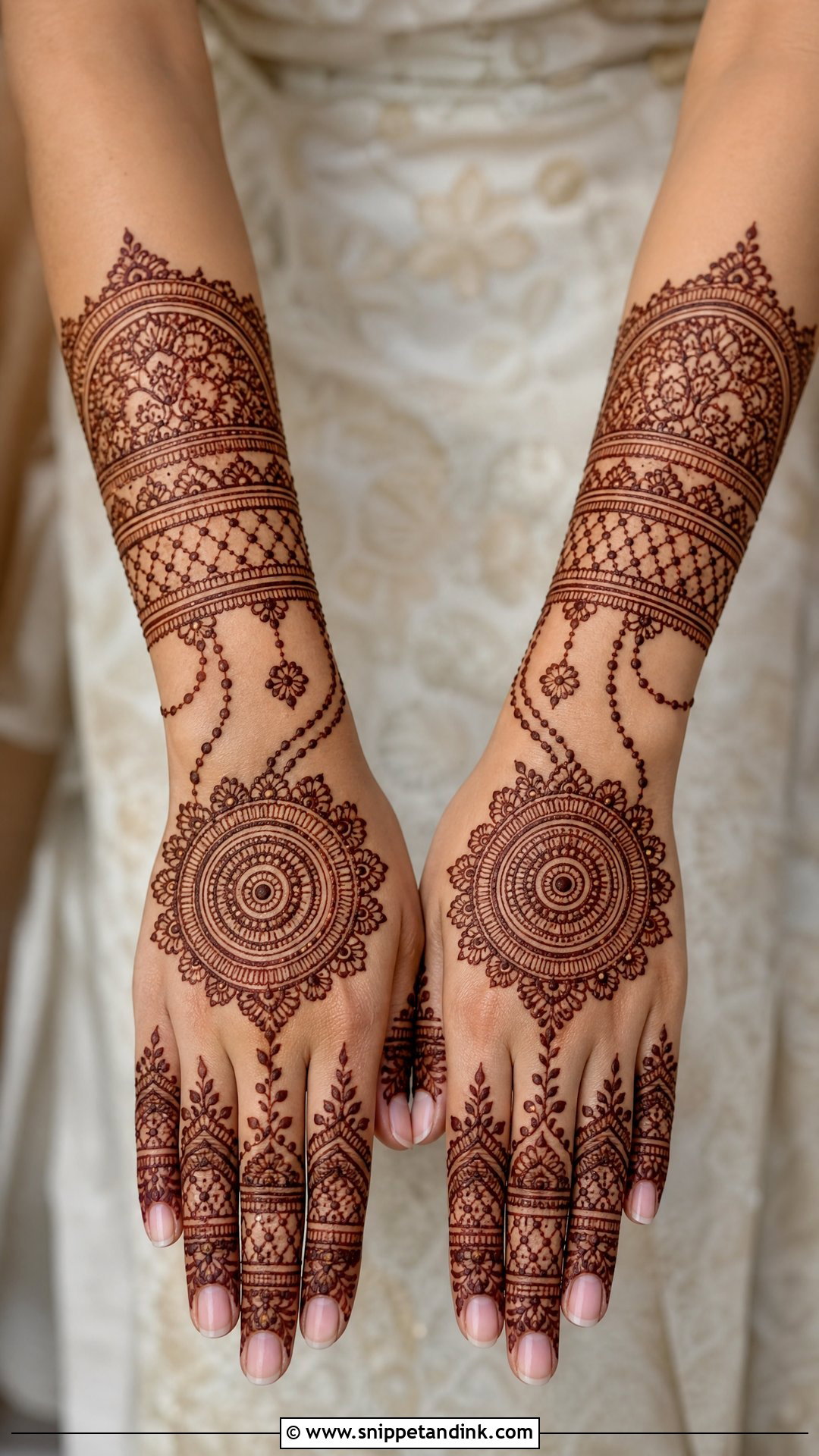 Back Hand Bridal Mehndi - Snippet and Ink - 20 Indian Bridal Mehndi Designs Brides