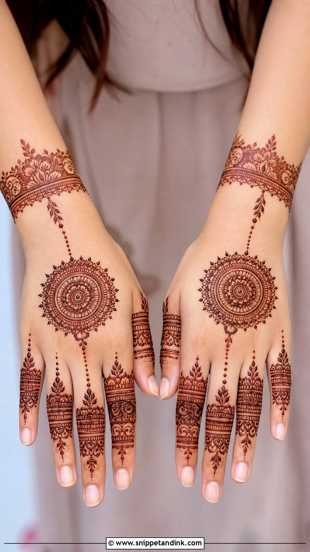 Back Hand Mehndi Design For Bridesmaid - Snippet and Ink - 25 Mehndi Designs for Bridesmaid