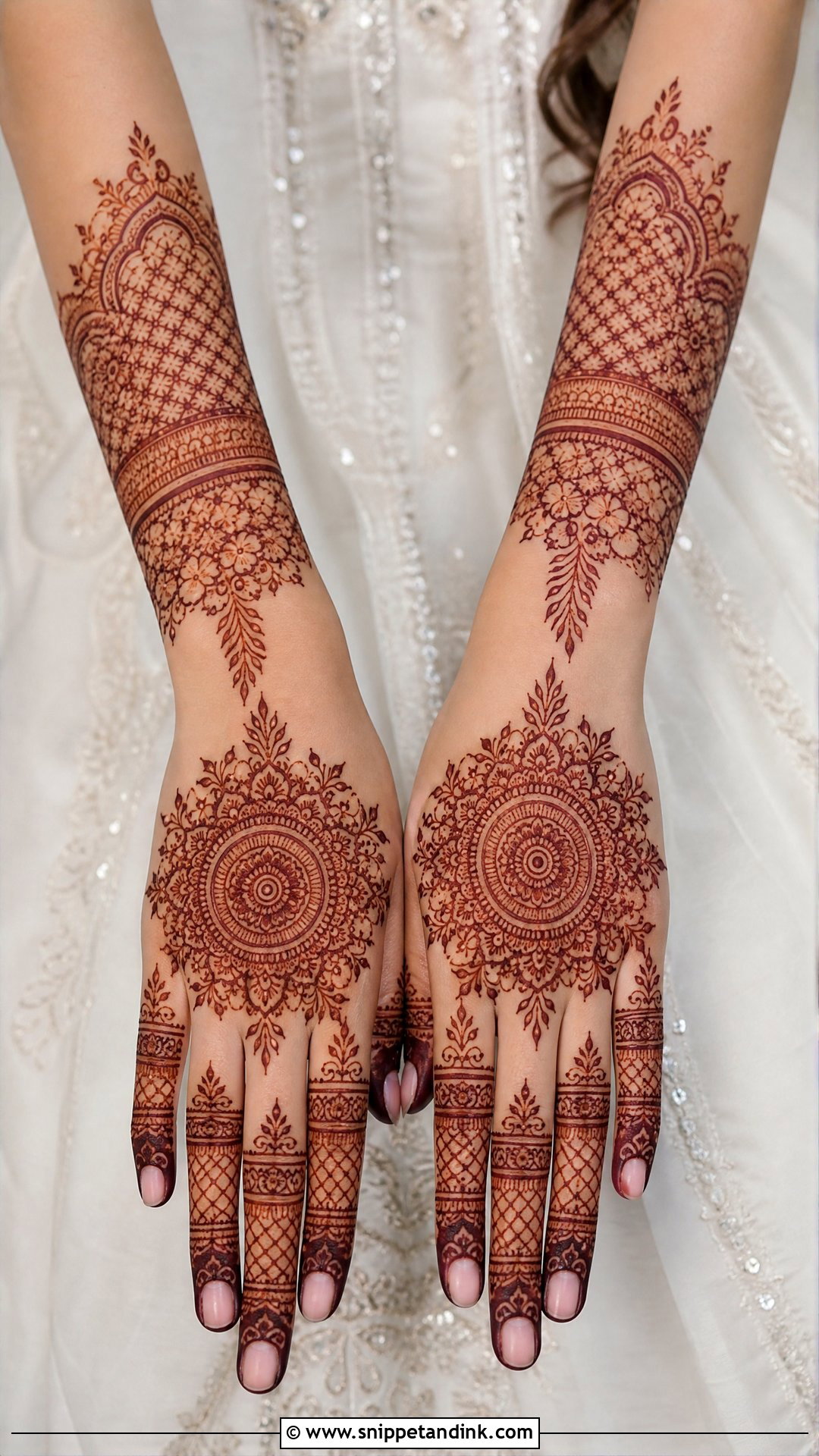Back Hand Mehndi Design For Wedding - Snippet and Ink - 20 Mehndi Designs for Wedding Function