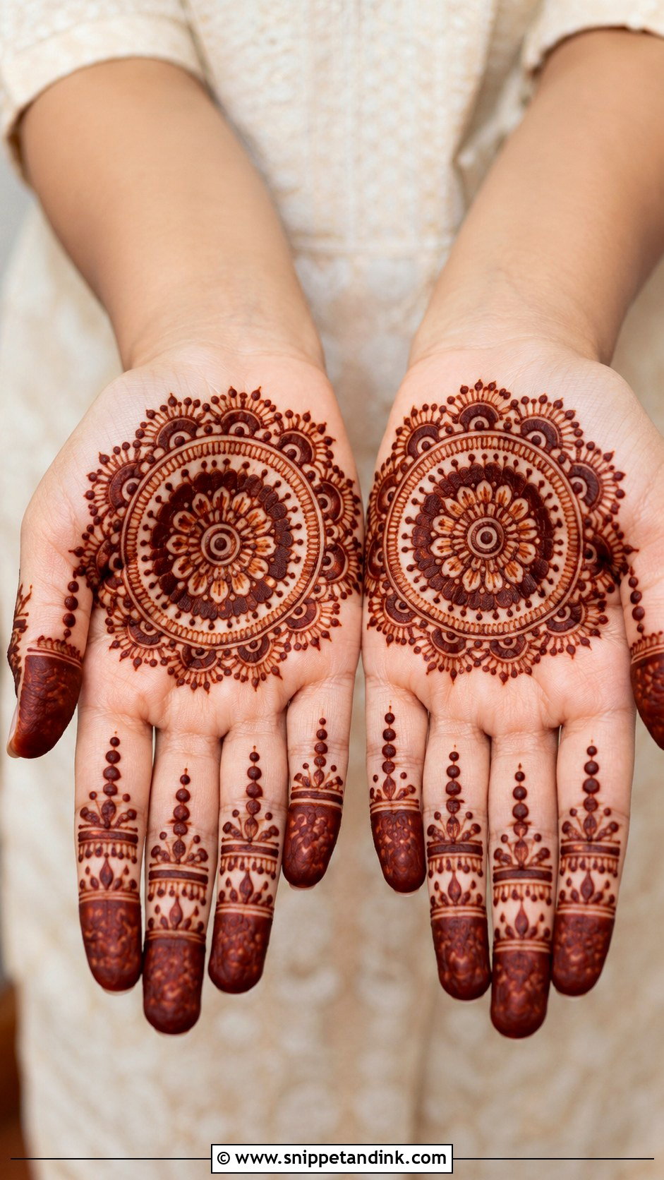 Back To Palm Mehndi Design - Snippet and Ink - 35 Only Palm Mehndi Design Ideas